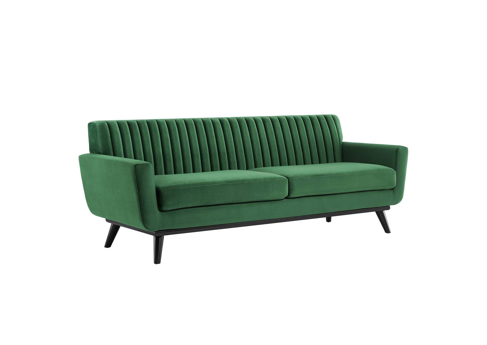 Engage Channel Tufted Performance Velvet Sofa,Modway