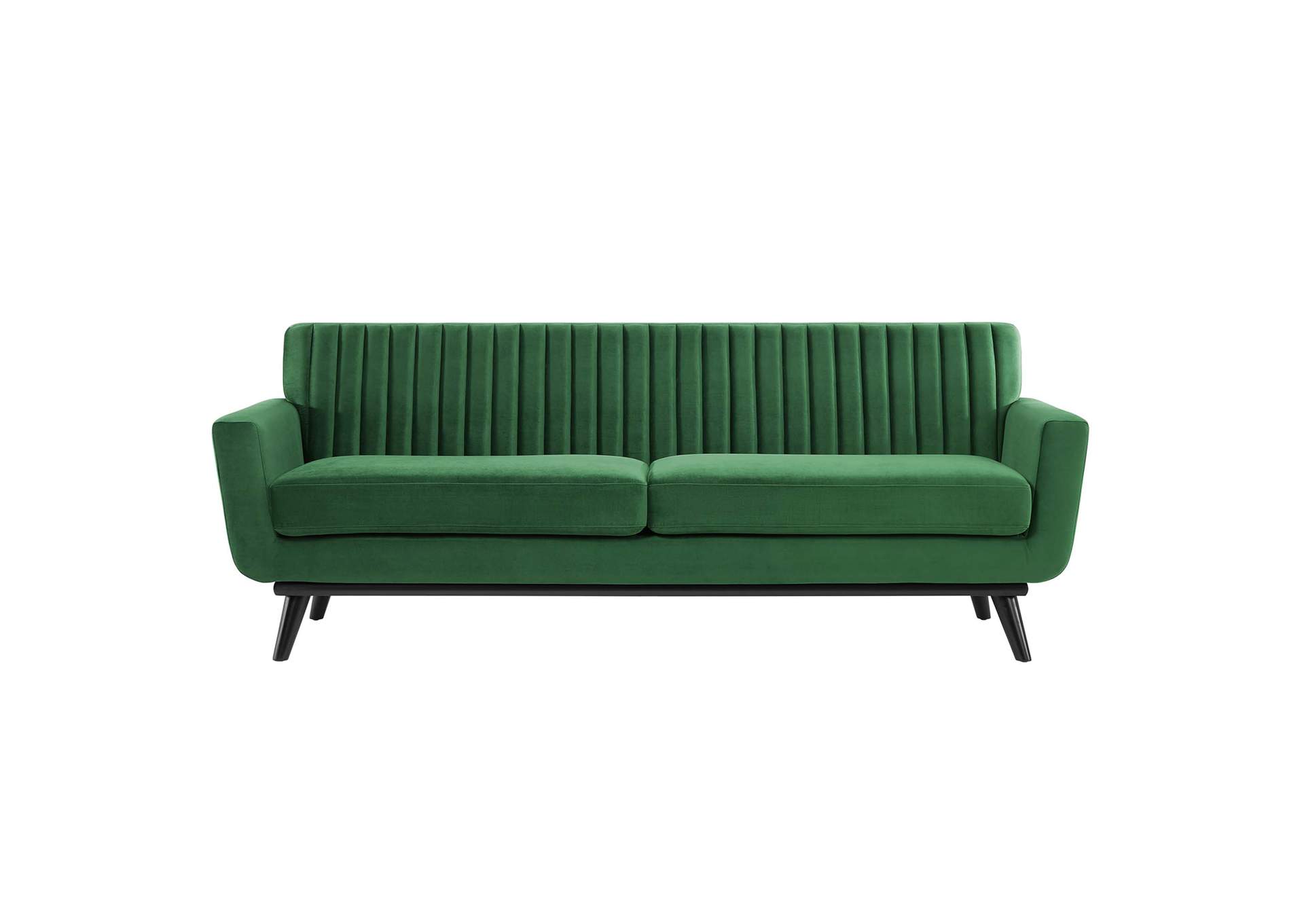 Engage Channel Tufted Performance Velvet Sofa,Modway