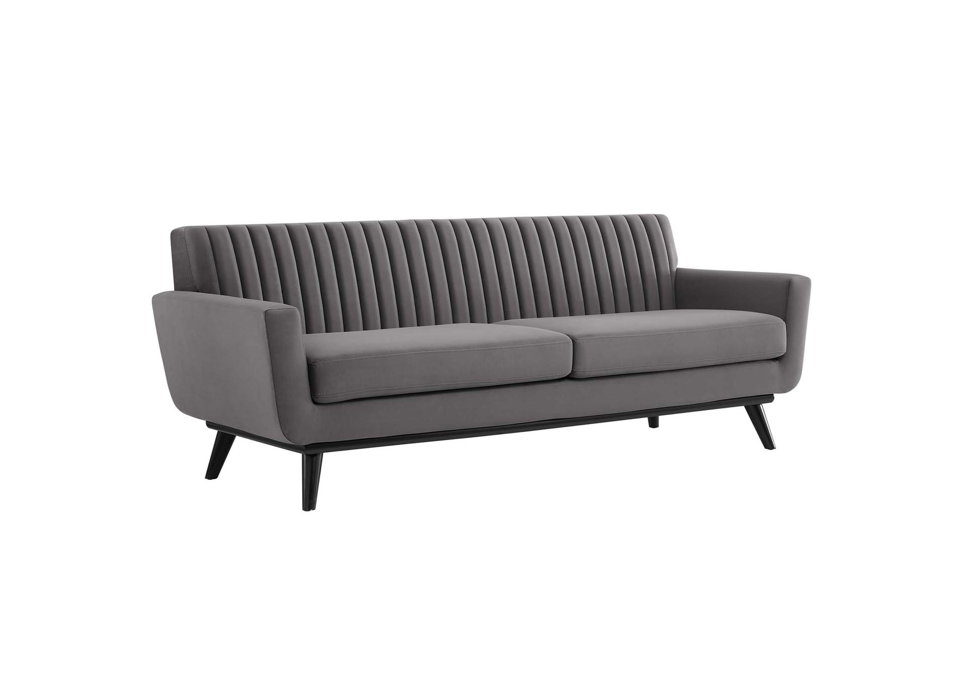 Engage Channel Tufted Performance Velvet Sofa,Modway