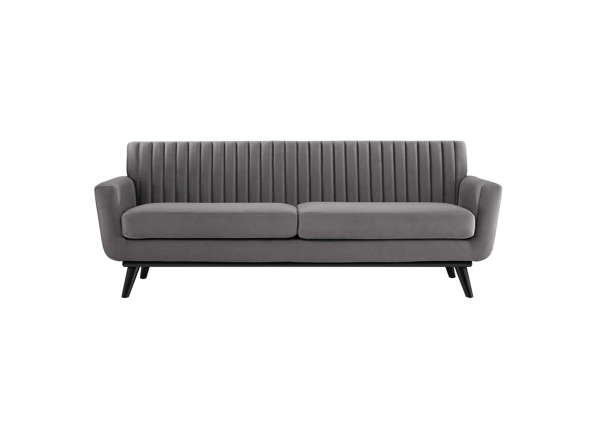 Engage Channel Tufted Performance Velvet Sofa,Modway