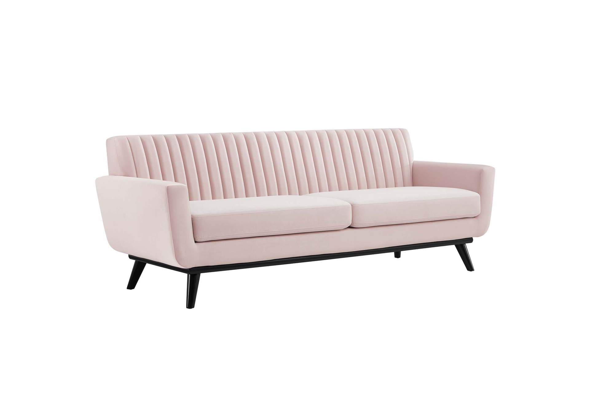 Engage Channel Tufted Performance Velvet Sofa,Modway