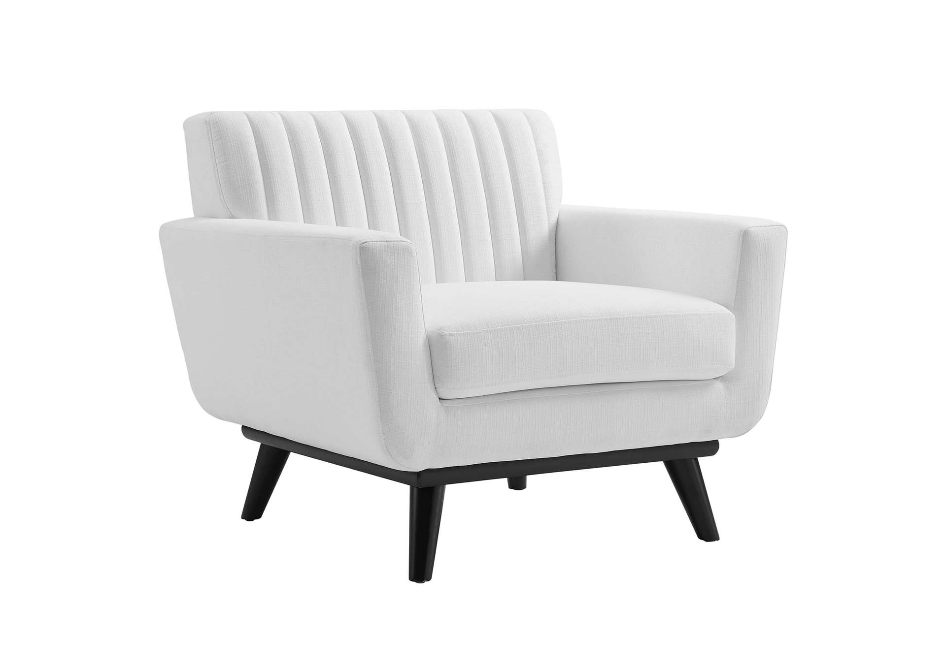 Engage Channel Tufted Fabric Armchair,Modway