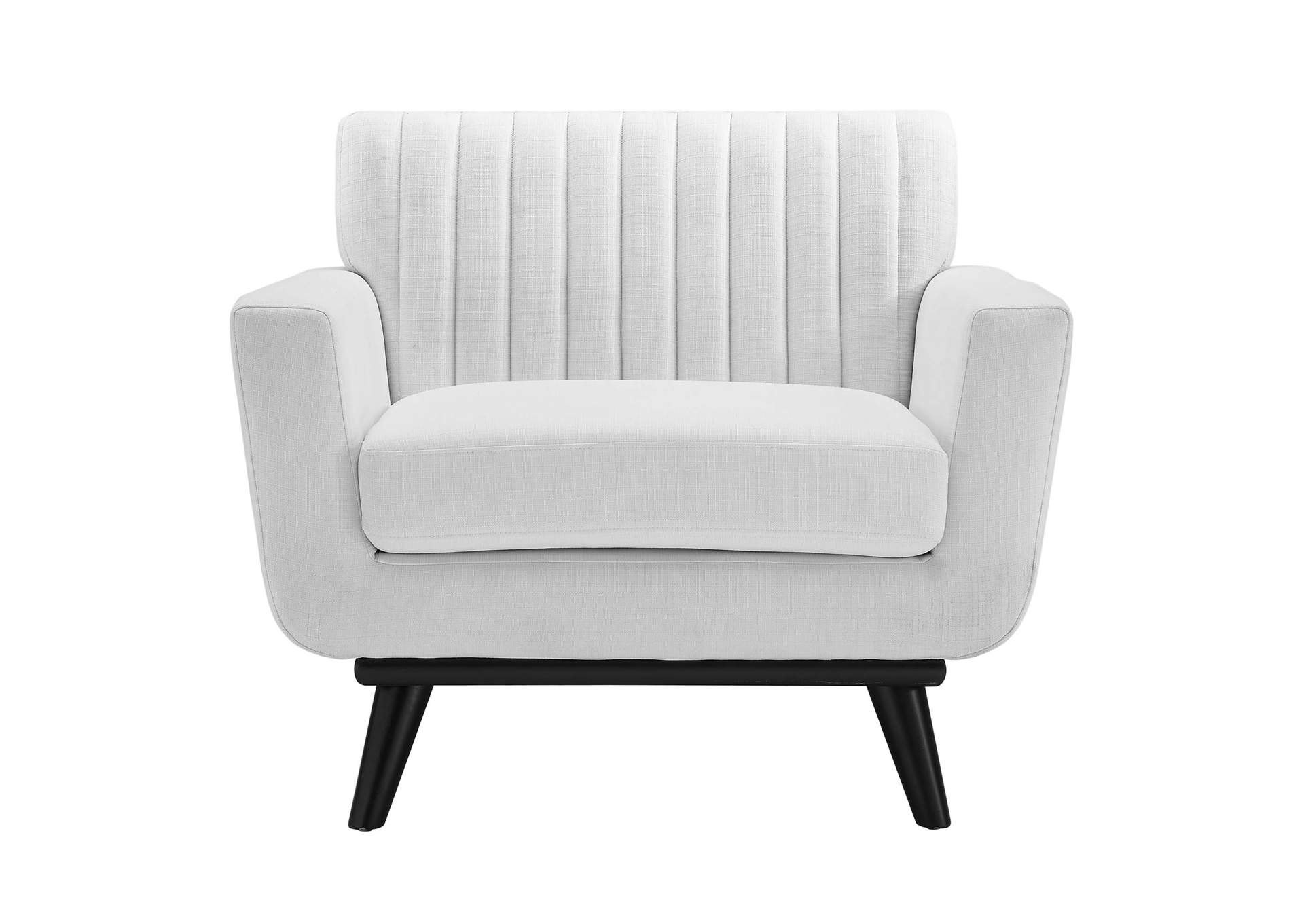 Engage Channel Tufted Fabric Armchair,Modway