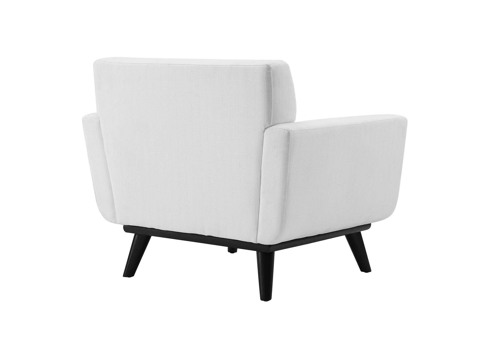 Engage Channel Tufted Fabric Armchair,Modway