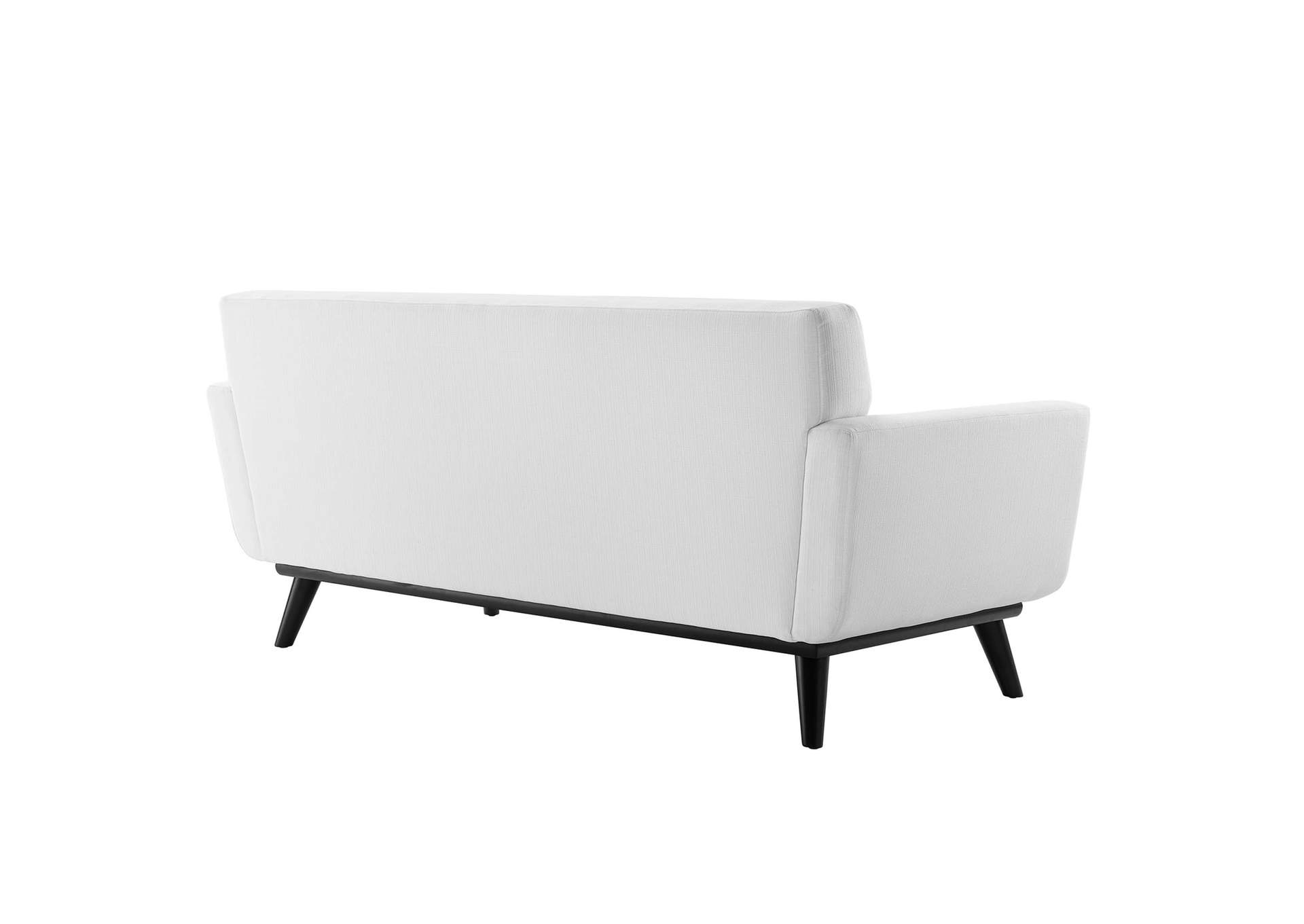 Engage Channel Tufted Fabric Loveseat,Modway