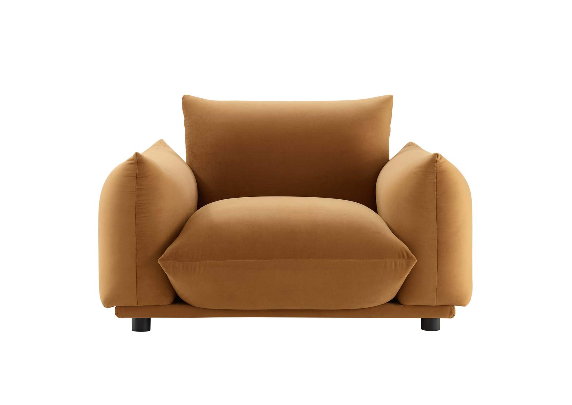 Copious Performance Velvet Armchair,Modway