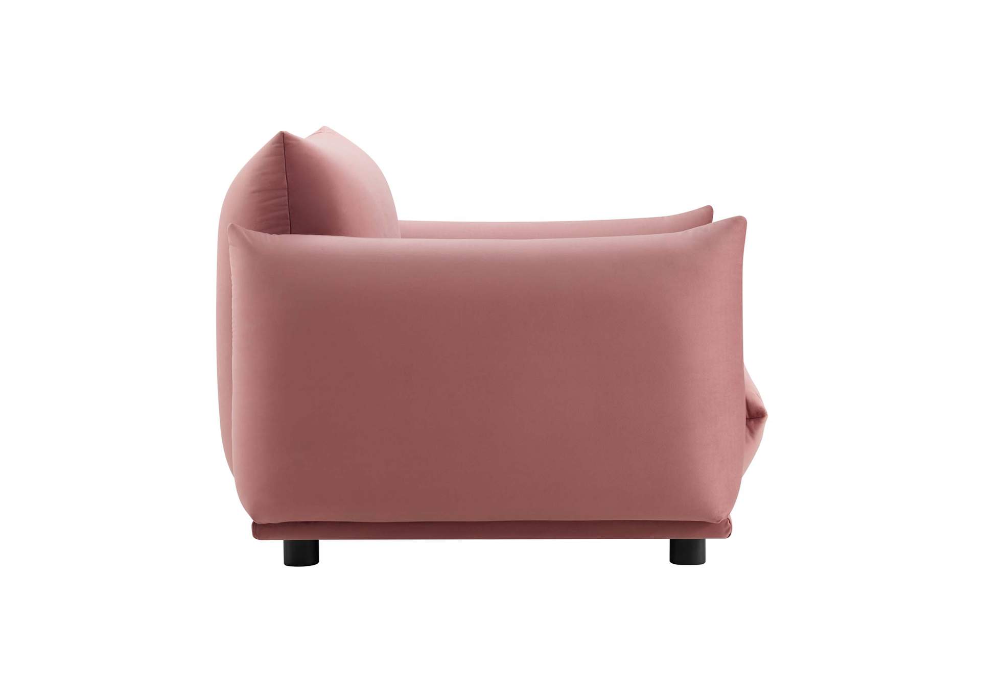 Copious Performance Velvet Armchair,Modway
