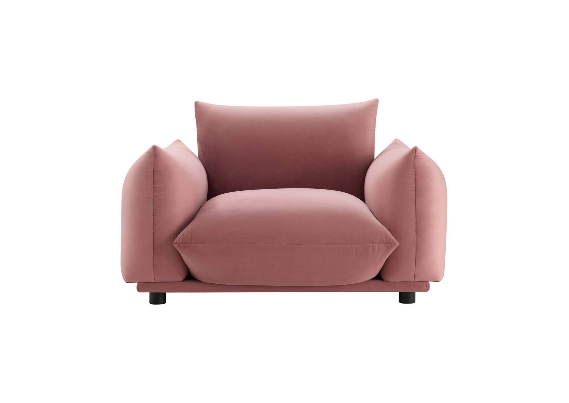 Copious Performance Velvet Armchair,Modway