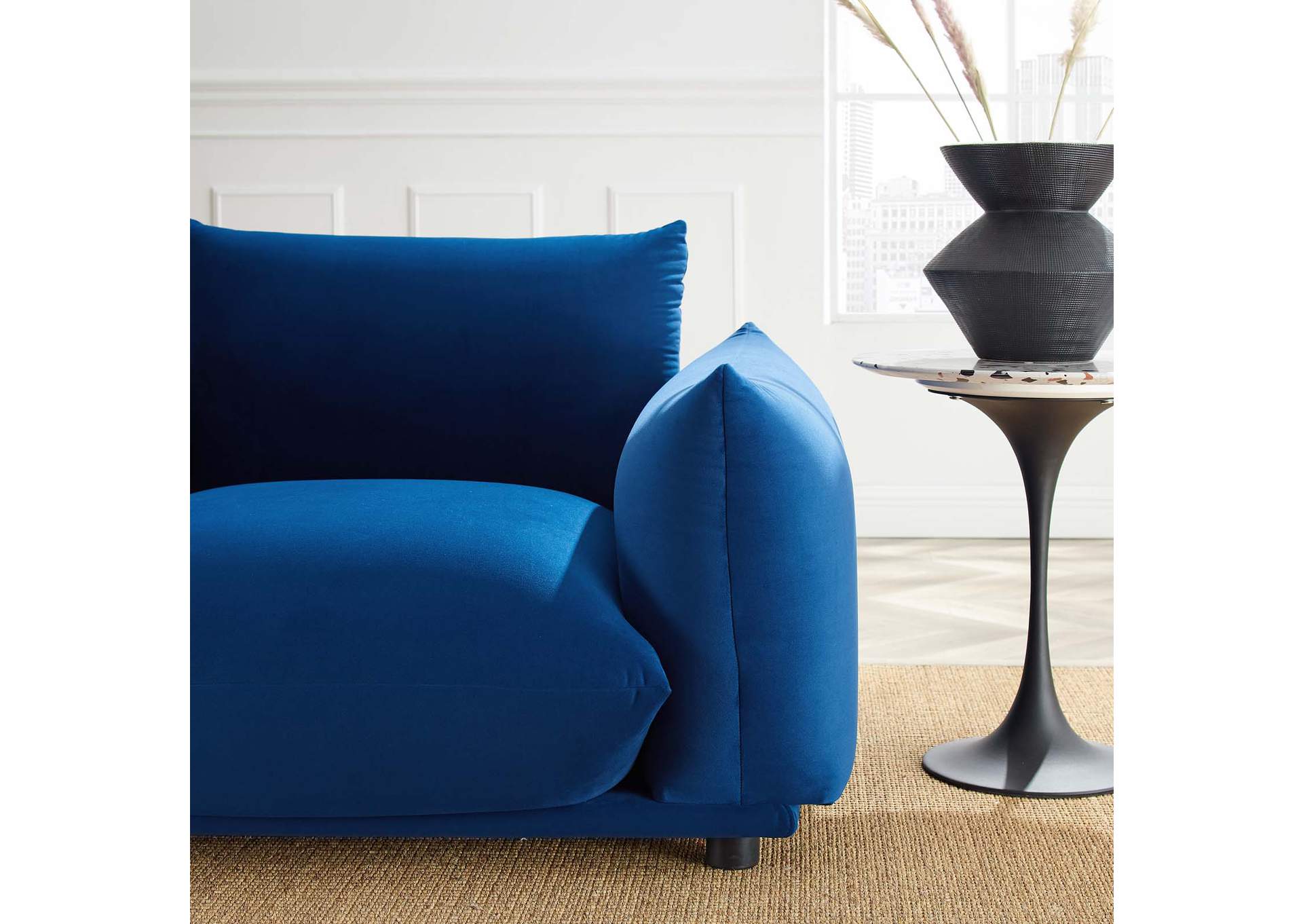 Copious Performance Velvet Armchair,Modway