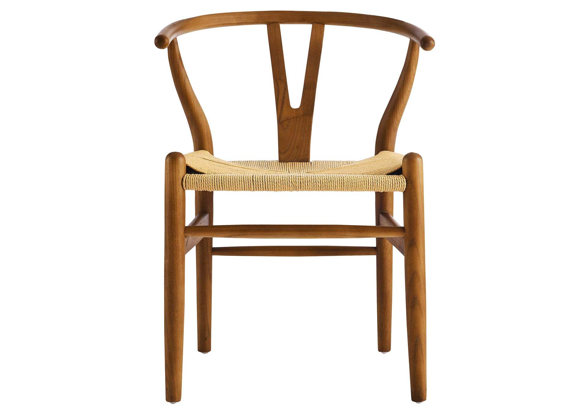 Walnut Amish Dining Wood Arm Dining Chair,Modway
