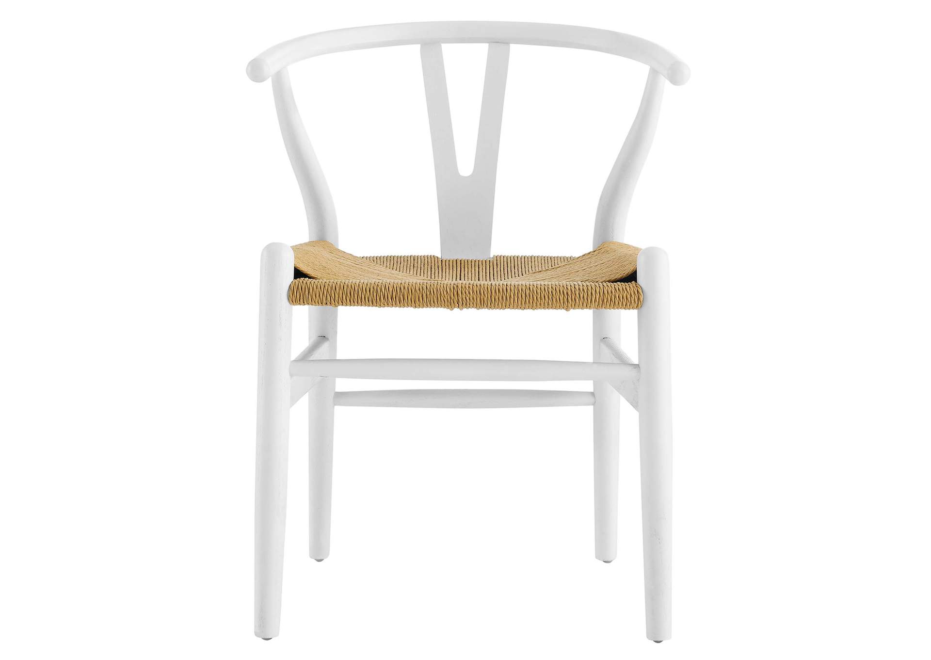 White Amish Dining Wood Arm Dining Chair,Modway