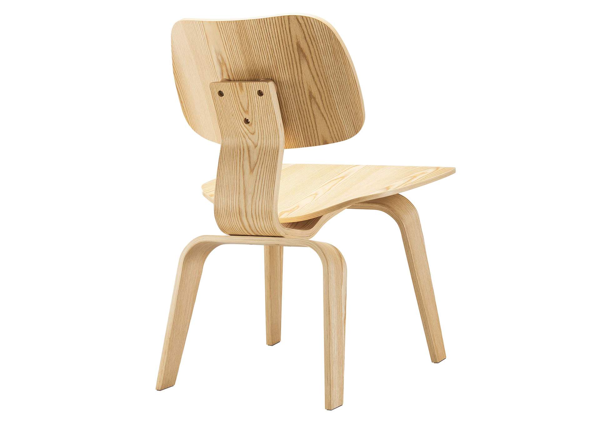 Natural Fathom Dining Wood Side Chair,Modway