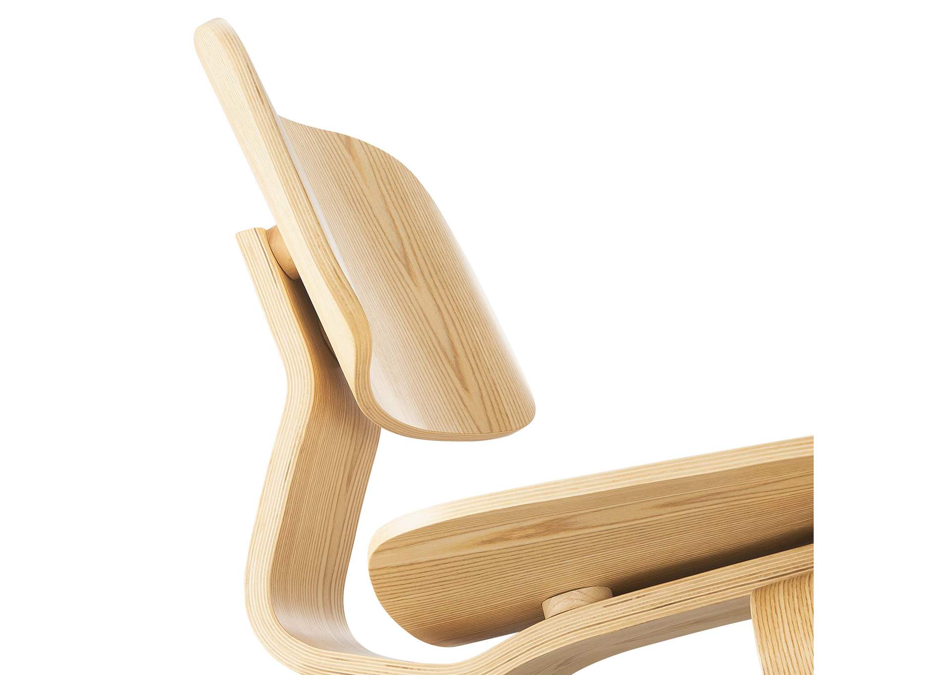 Natural Fathom Dining Wood Side Chair,Modway