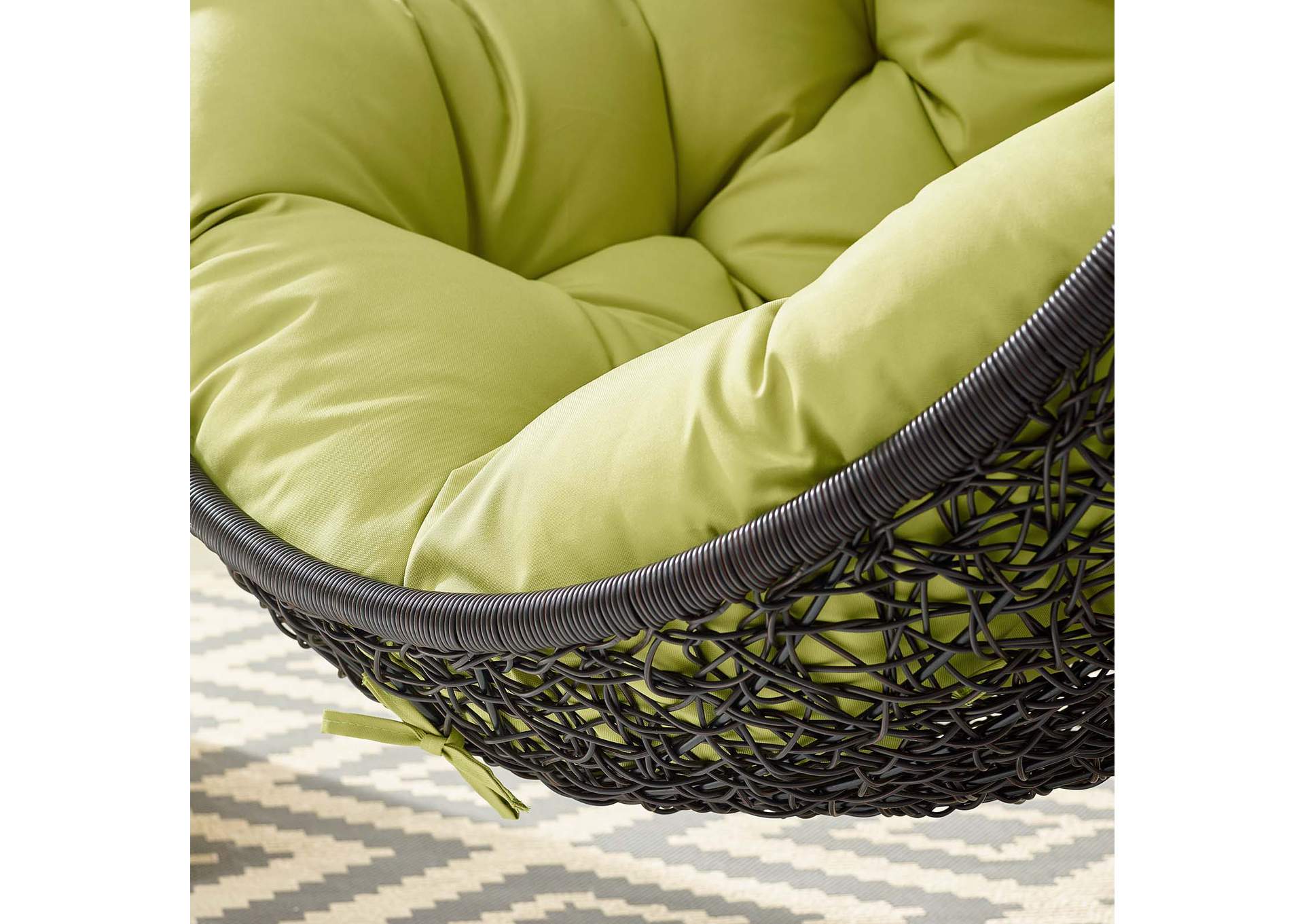 Peridot Encase Swing Outdoor Patio Lounge Chair,Modway