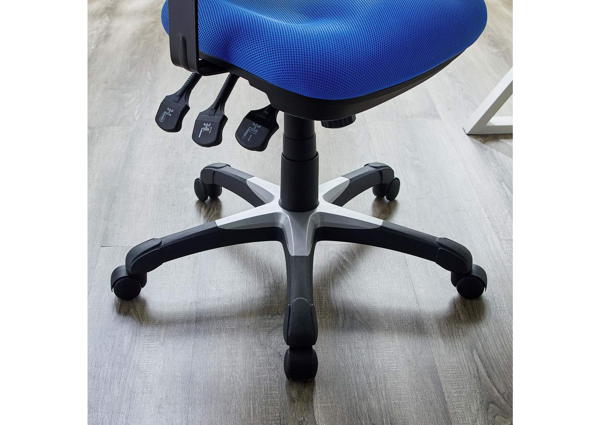 Blue Articulate Mesh Office Chair,Modway