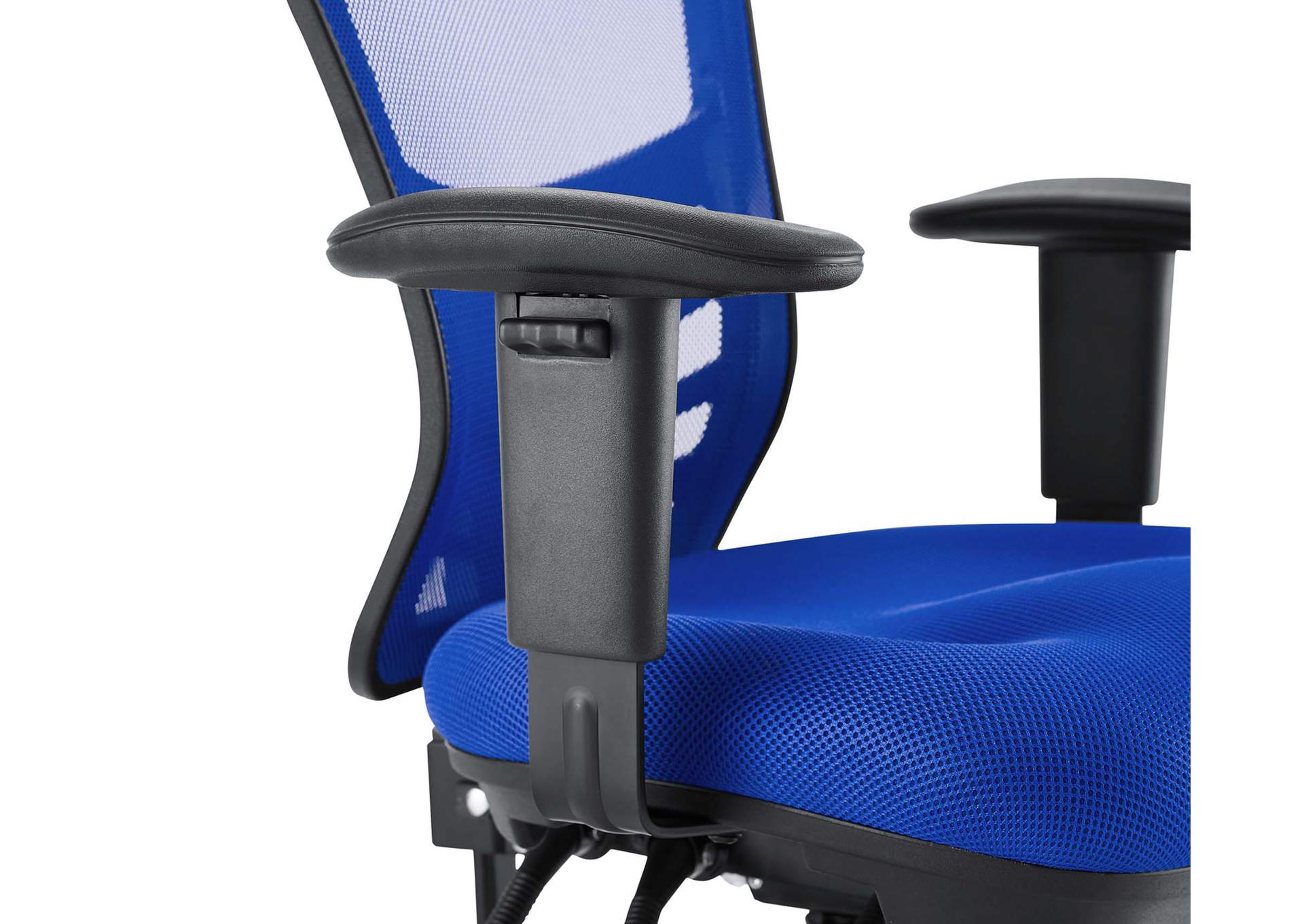 Blue Articulate Mesh Office Chair,Modway