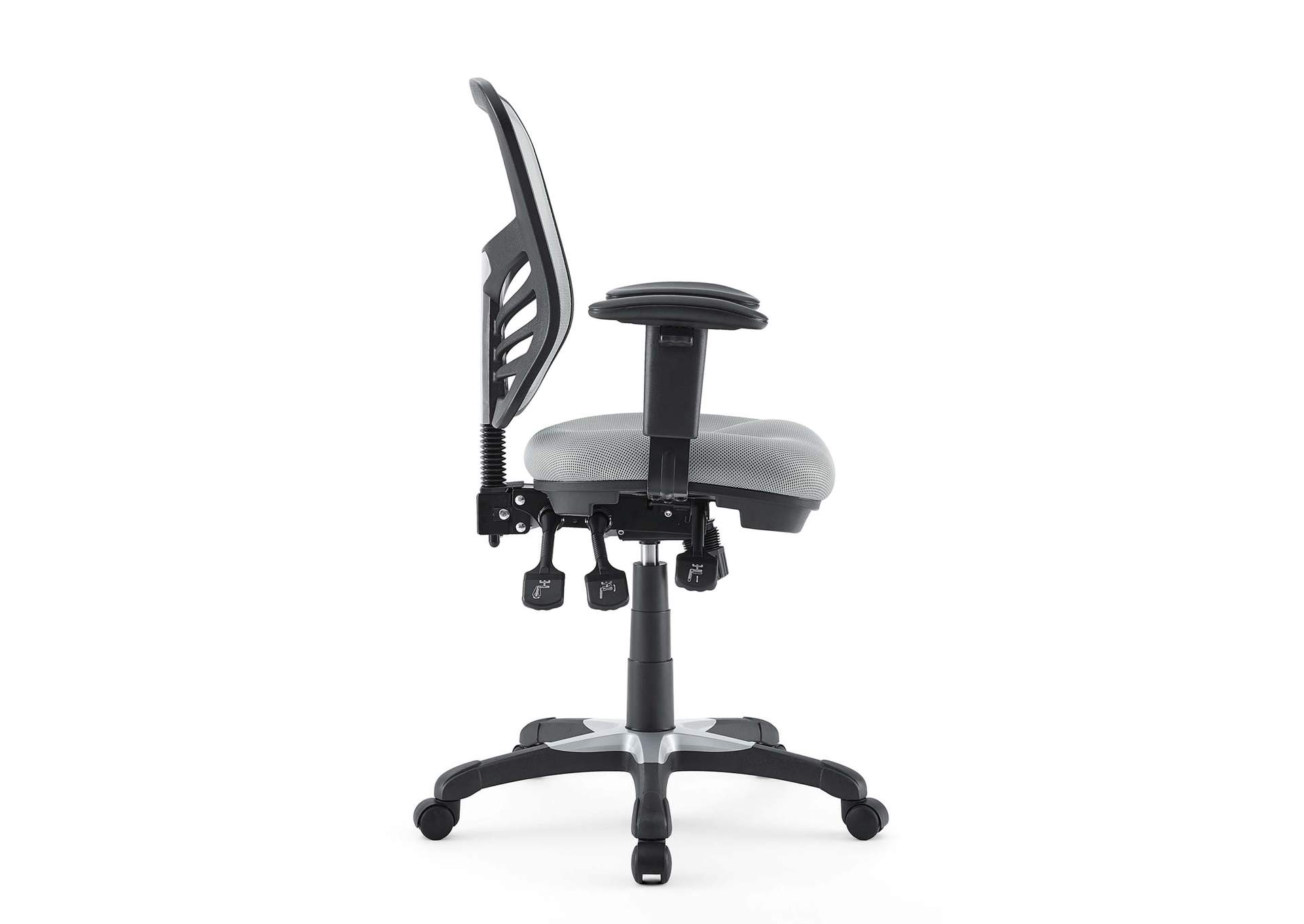 Gray Articulate Mesh Office Chair,Modway