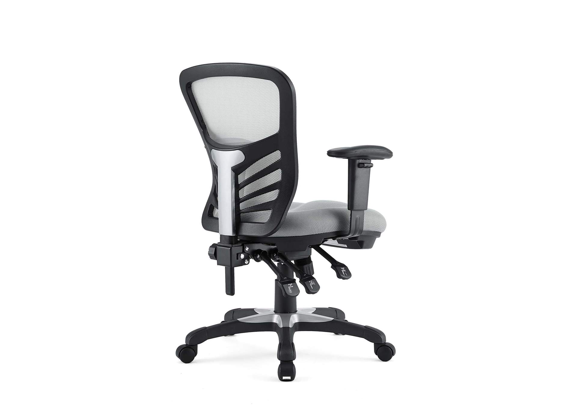 Gray Articulate Mesh Office Chair,Modway