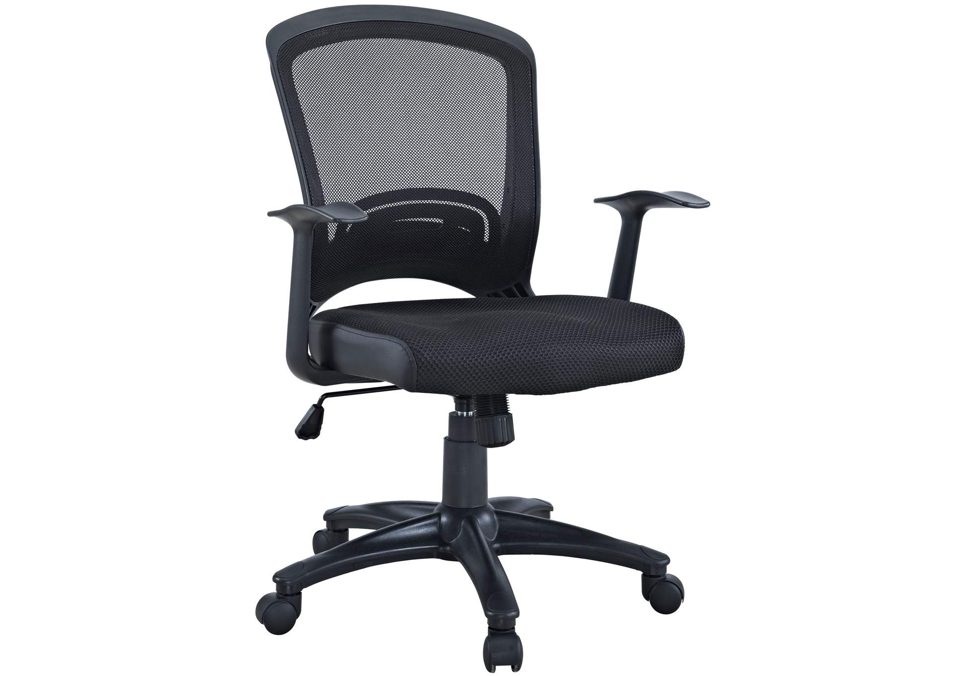 Black Pulse Mesh Office Chair,Modway