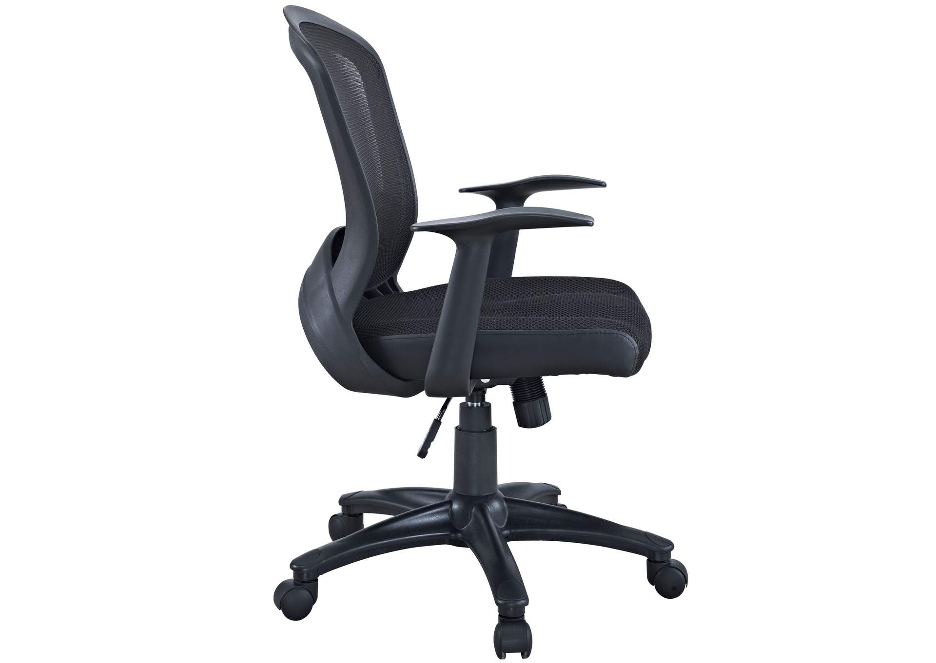 Black Pulse Mesh Office Chair,Modway