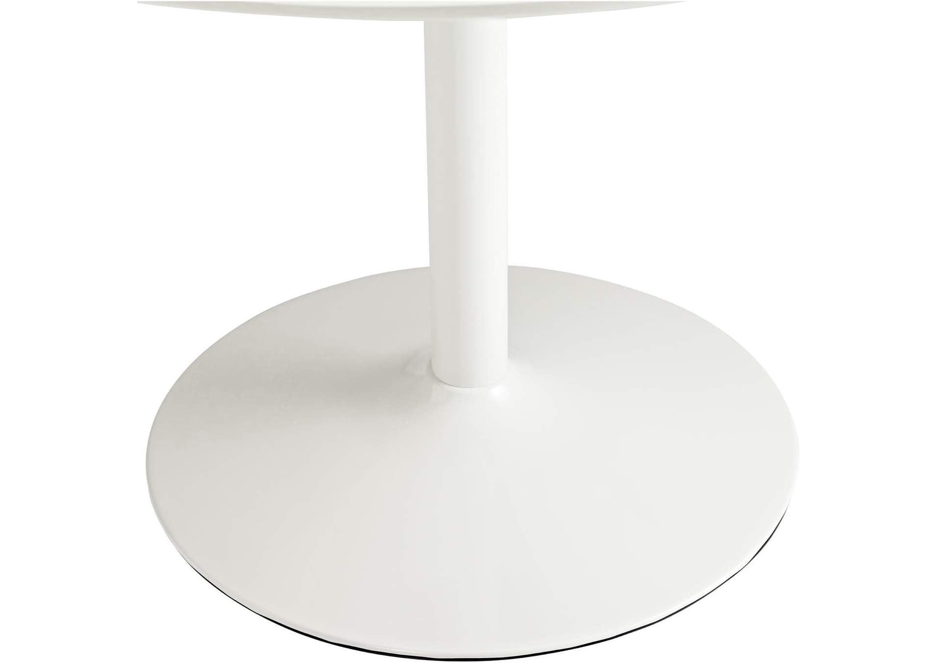 White Revolve Round Wood Dining Table,Modway