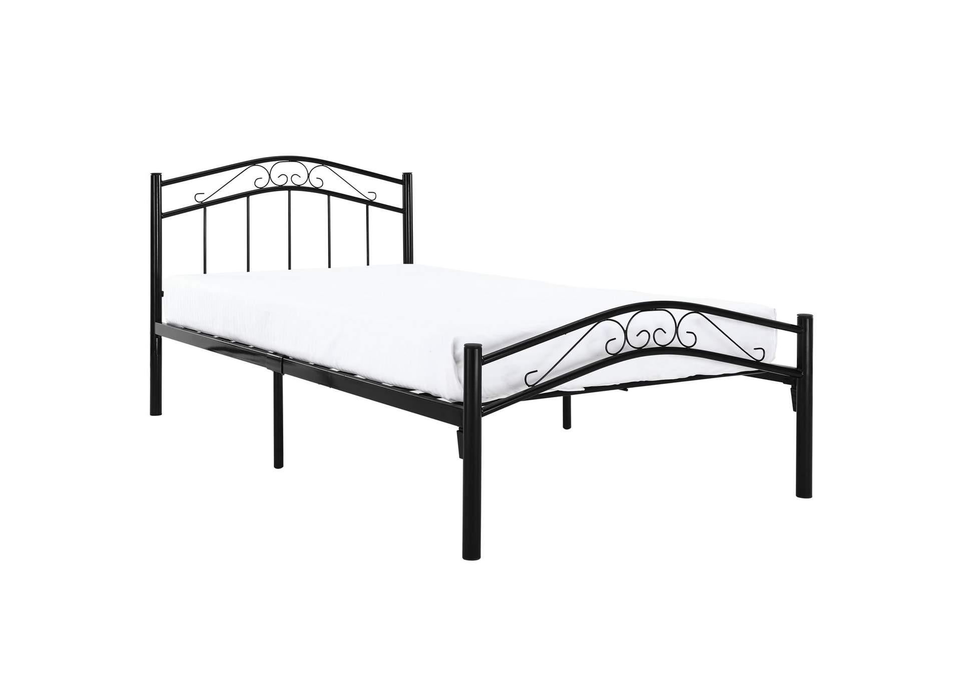 Black Townhouse Twin Bed,Modway