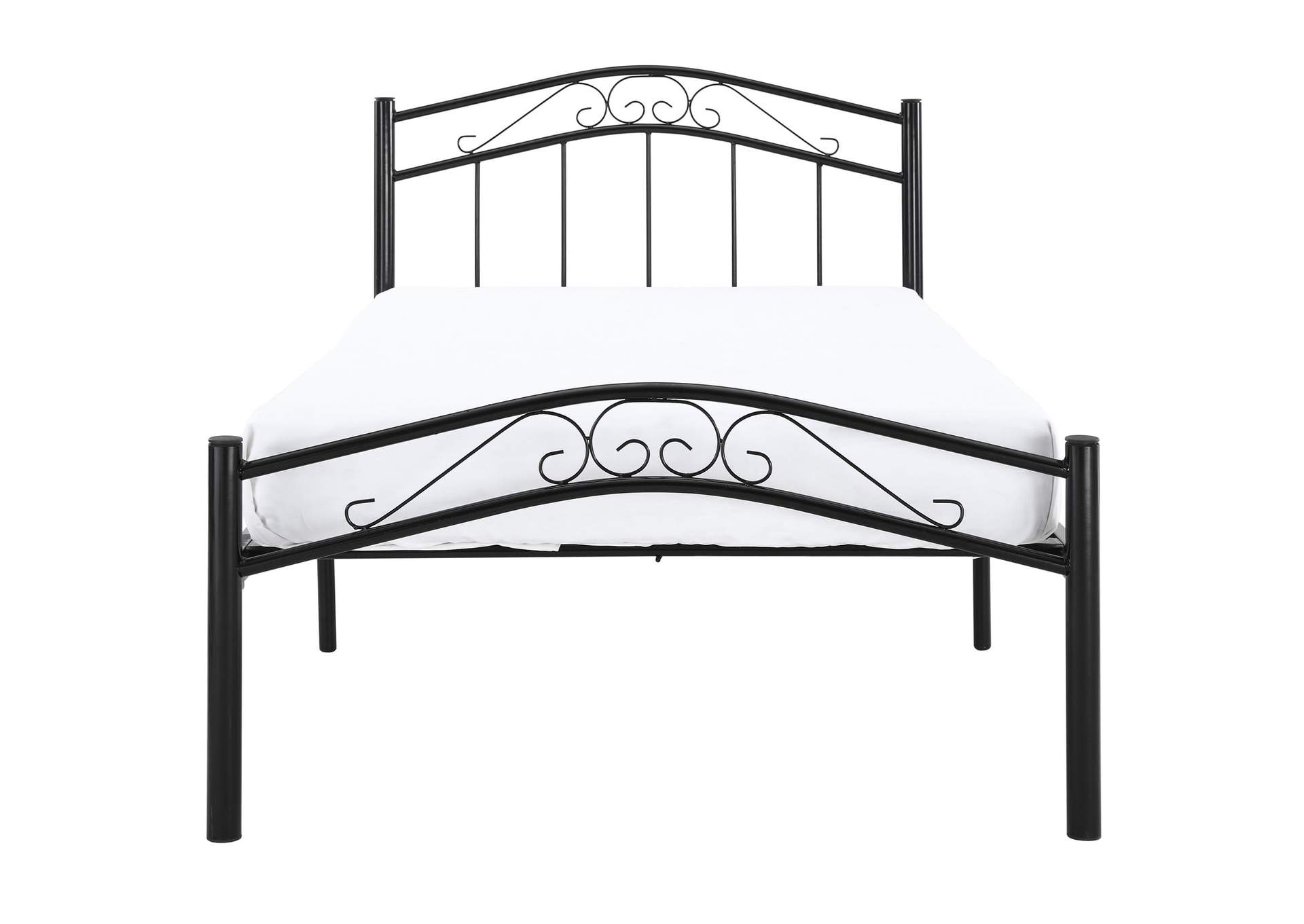 Black Townhouse Twin Bed,Modway