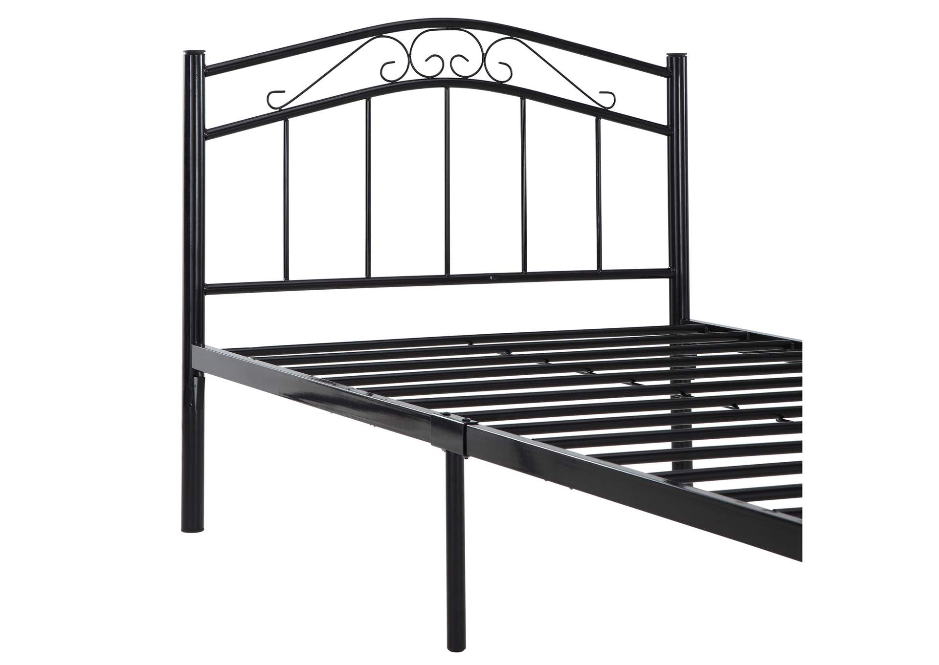 Black Townhouse Twin Bed,Modway