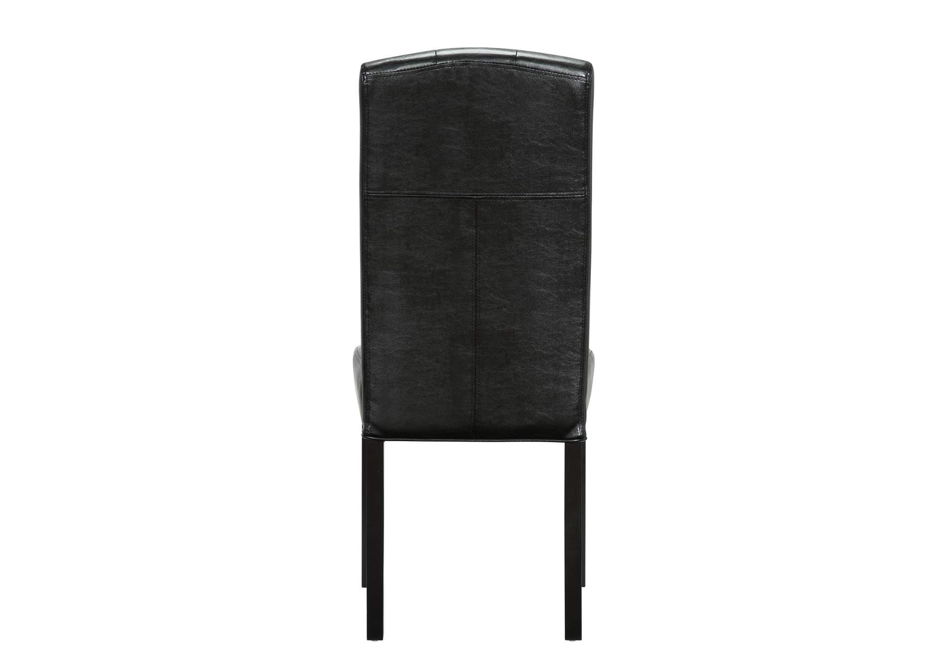 Black Perdure Dining Vinyl Side Chair,Modway