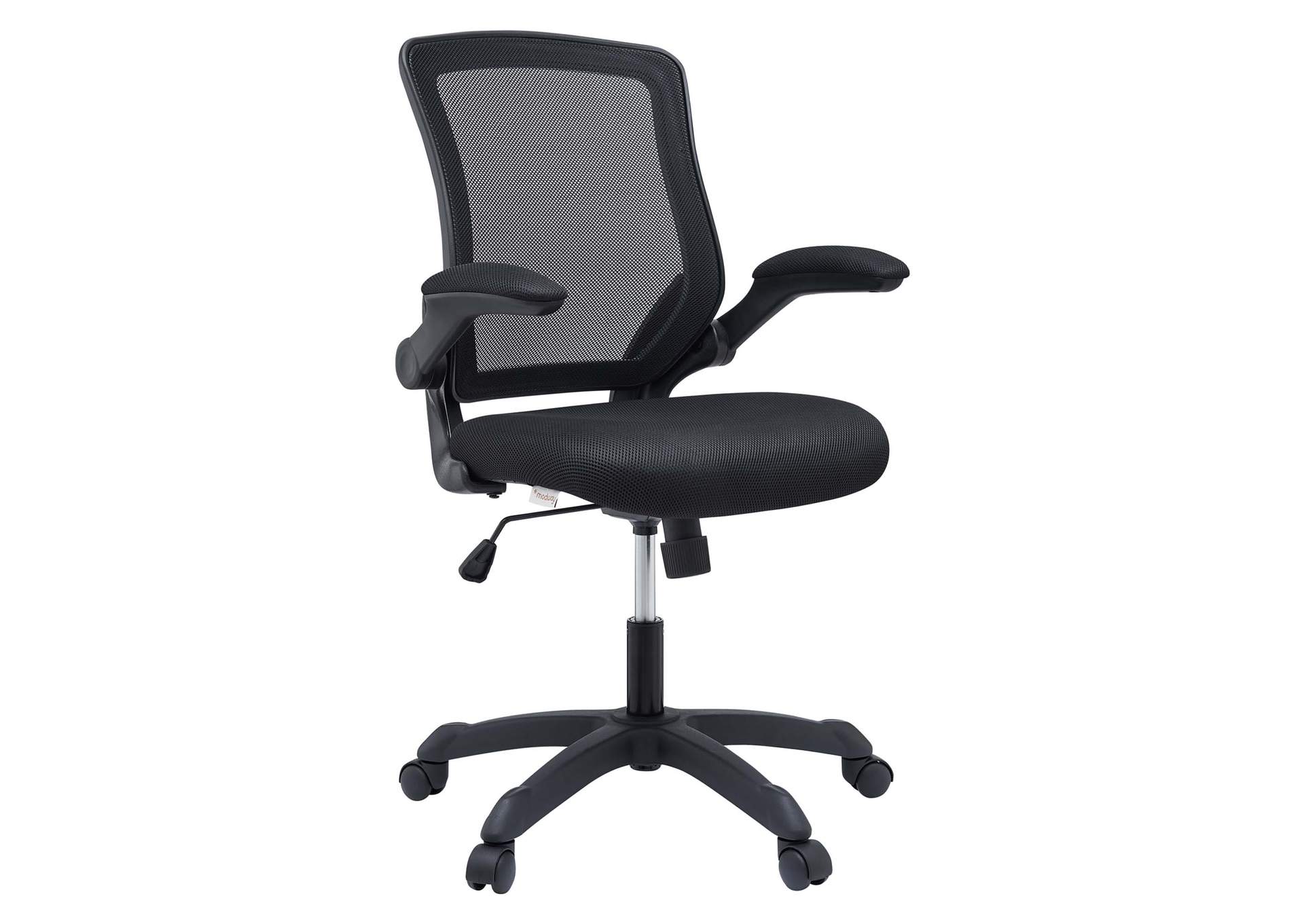 Black Veer Mesh Office Chair,Modway