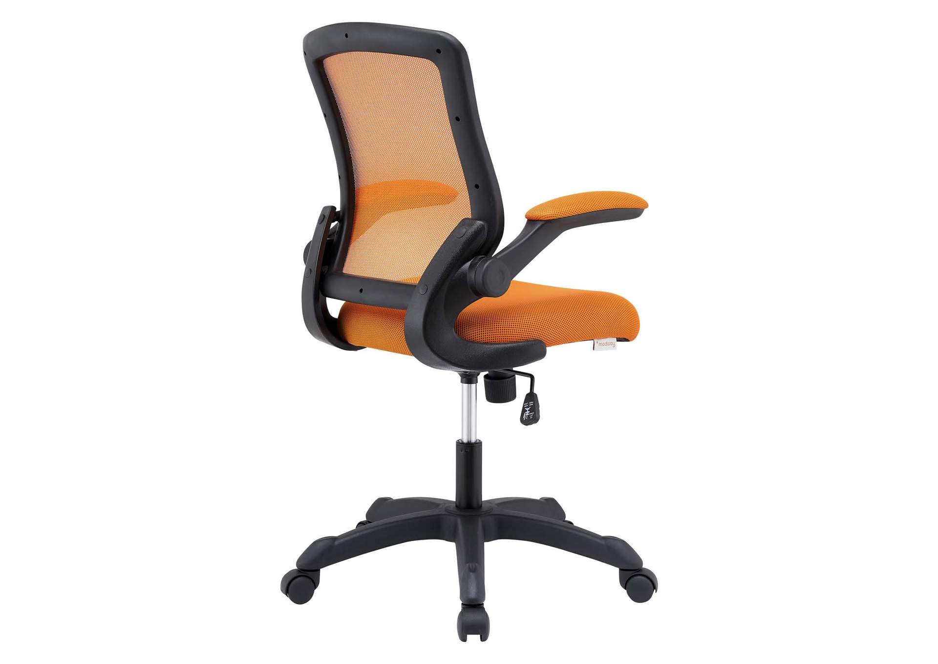 Orange Veer Mesh Office Chair,Modway