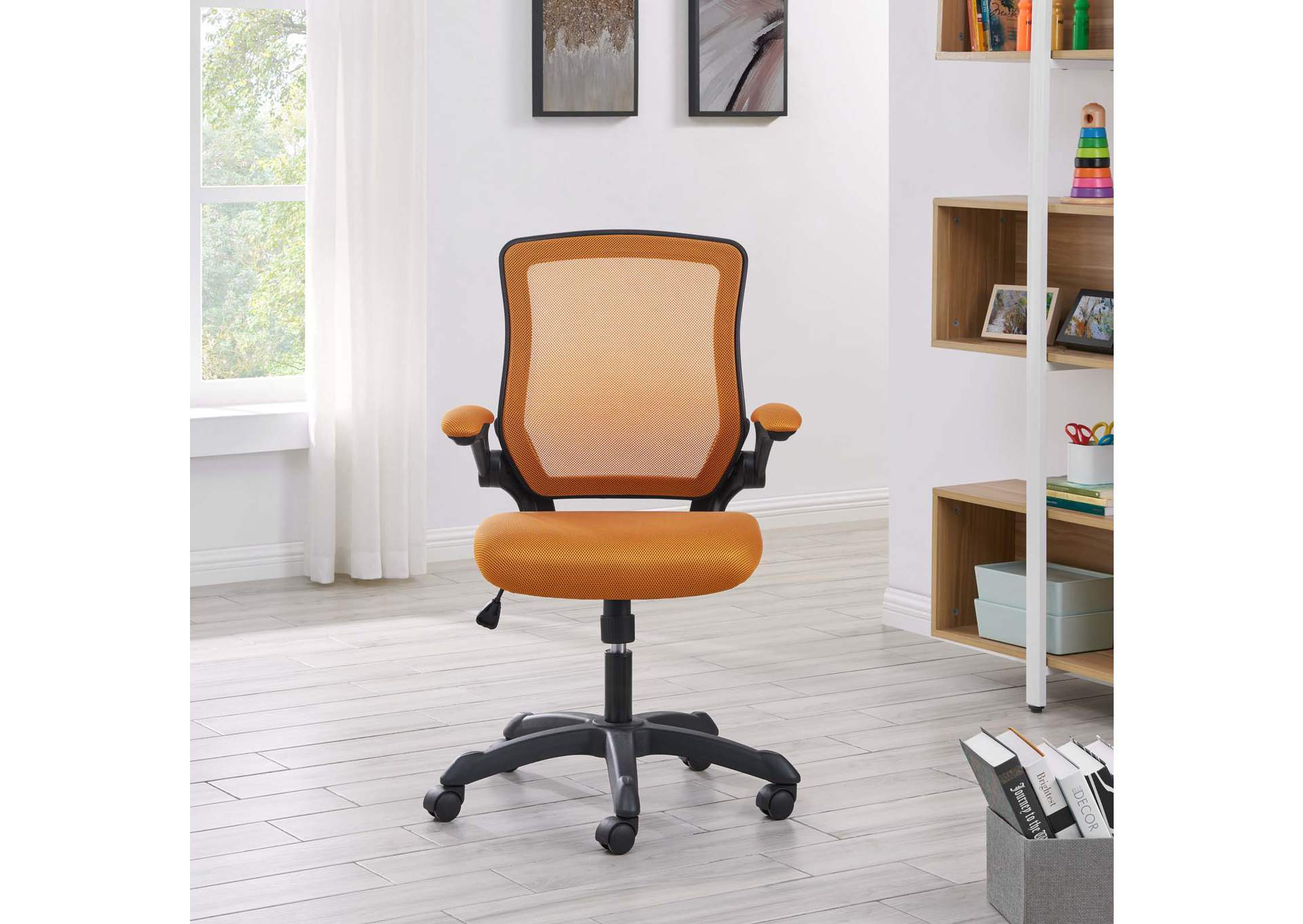 Tan Veer Mesh Office Chair,Modway