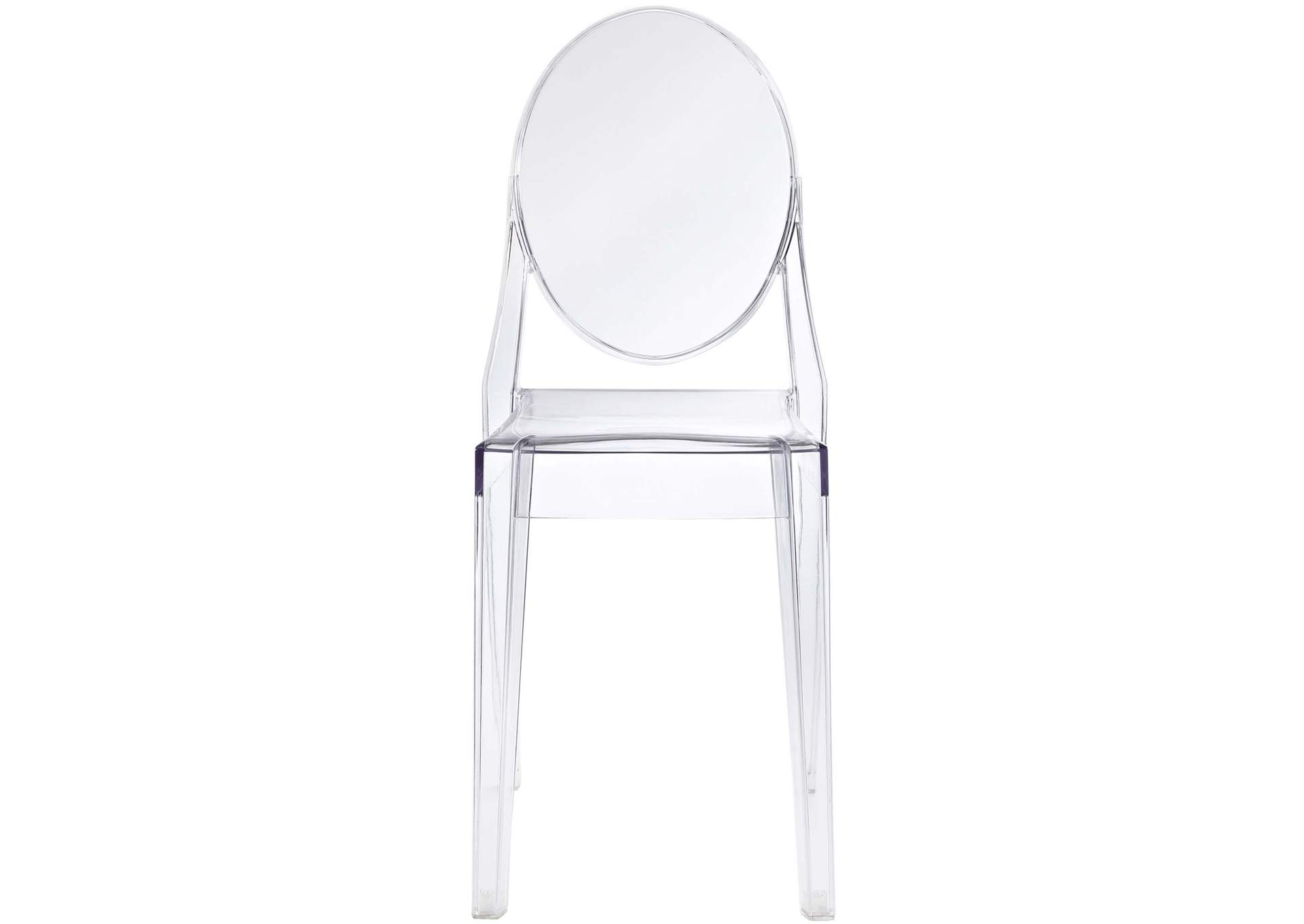 Clear Casper Dining Chairs [Set of 4],Modway