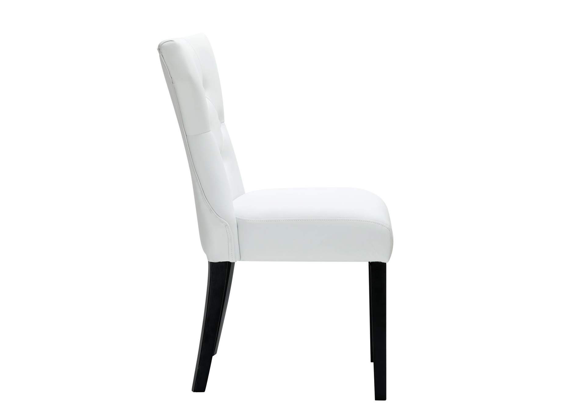 White Silhouette Dining Chairs [Set of 2],Modway