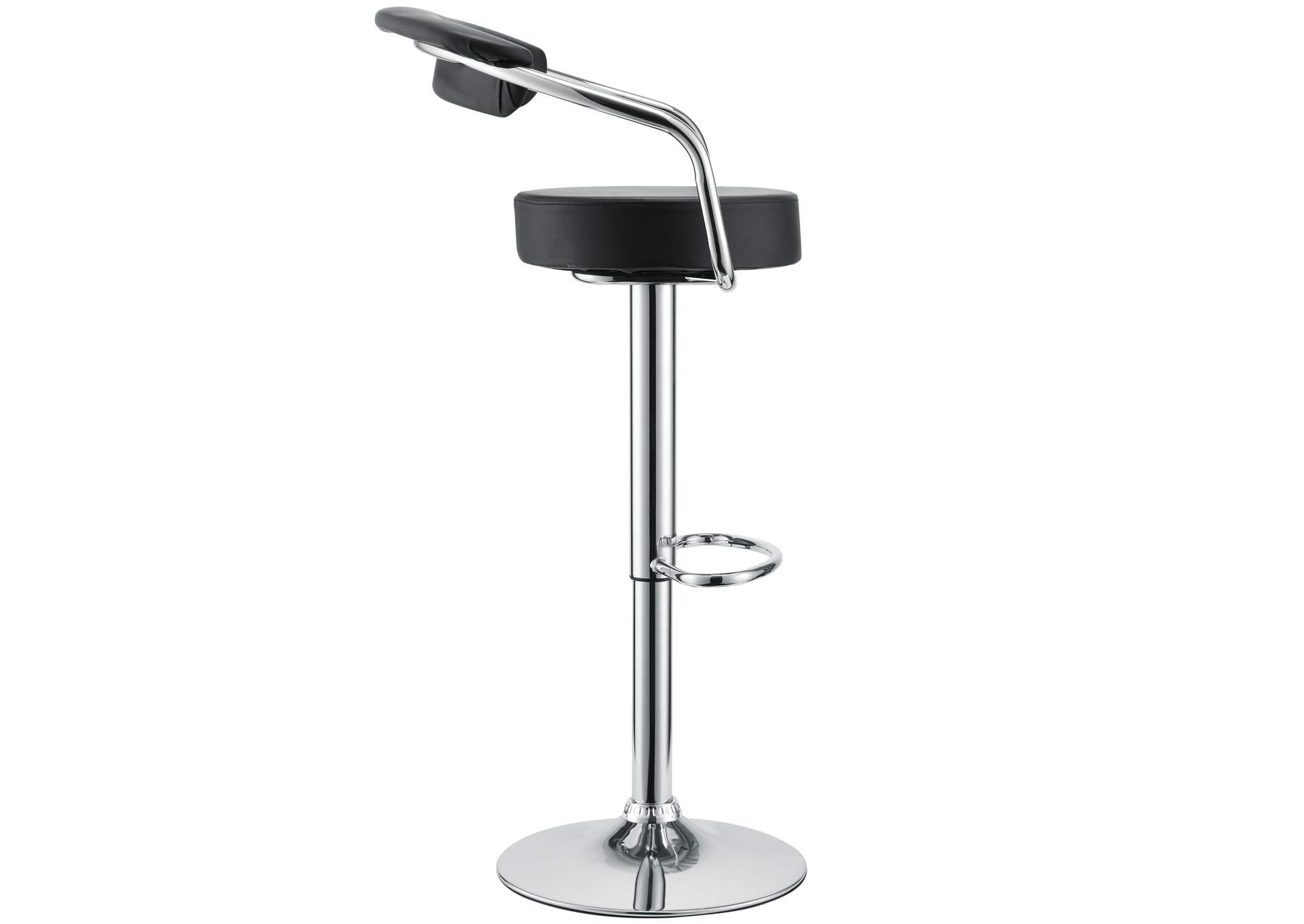 Black Diner Bar Stool [Set of 3],Modway