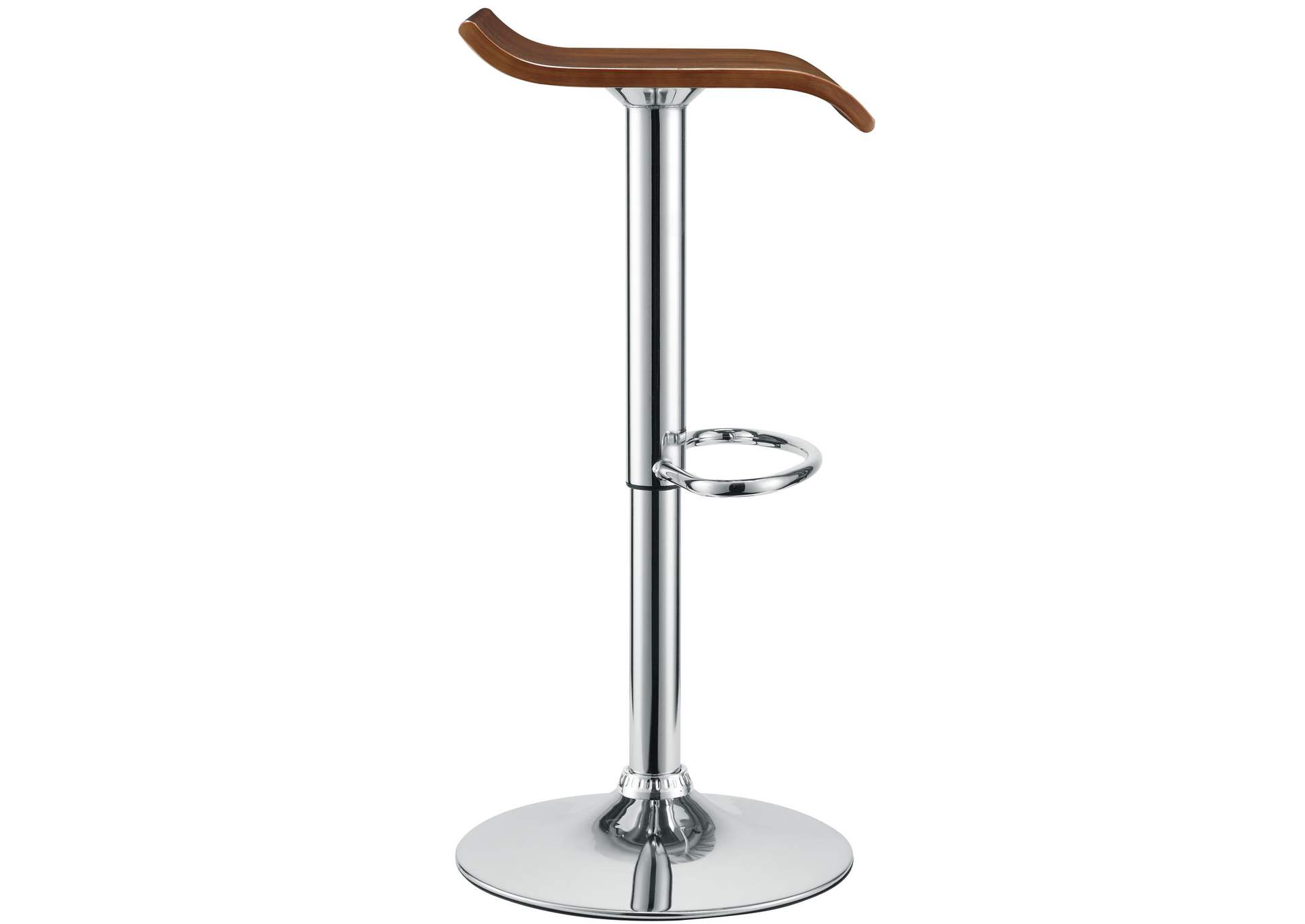 Oak Bentwood Bar Stool [Set of 2],Modway