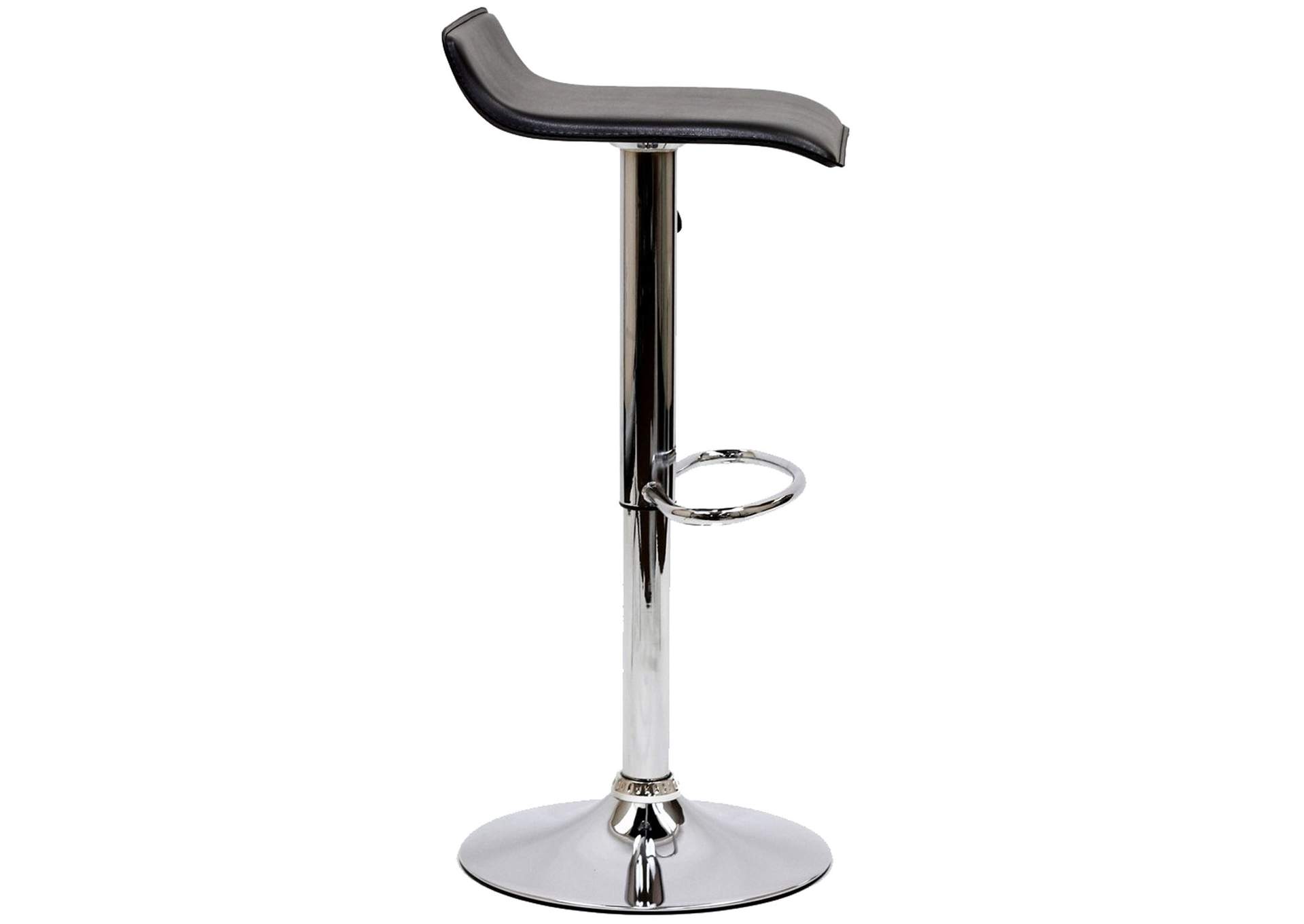 Black Gloria Bar Stool [Set of 2],Modway
