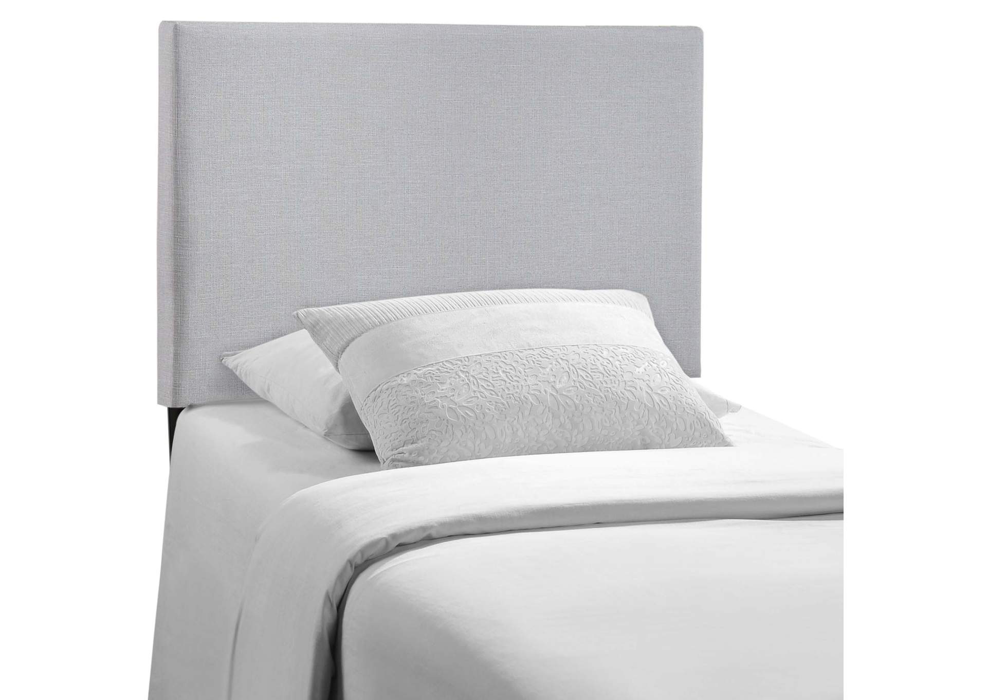 Region Sky Gray Twin Upholstered Fabric Headboard,Modway