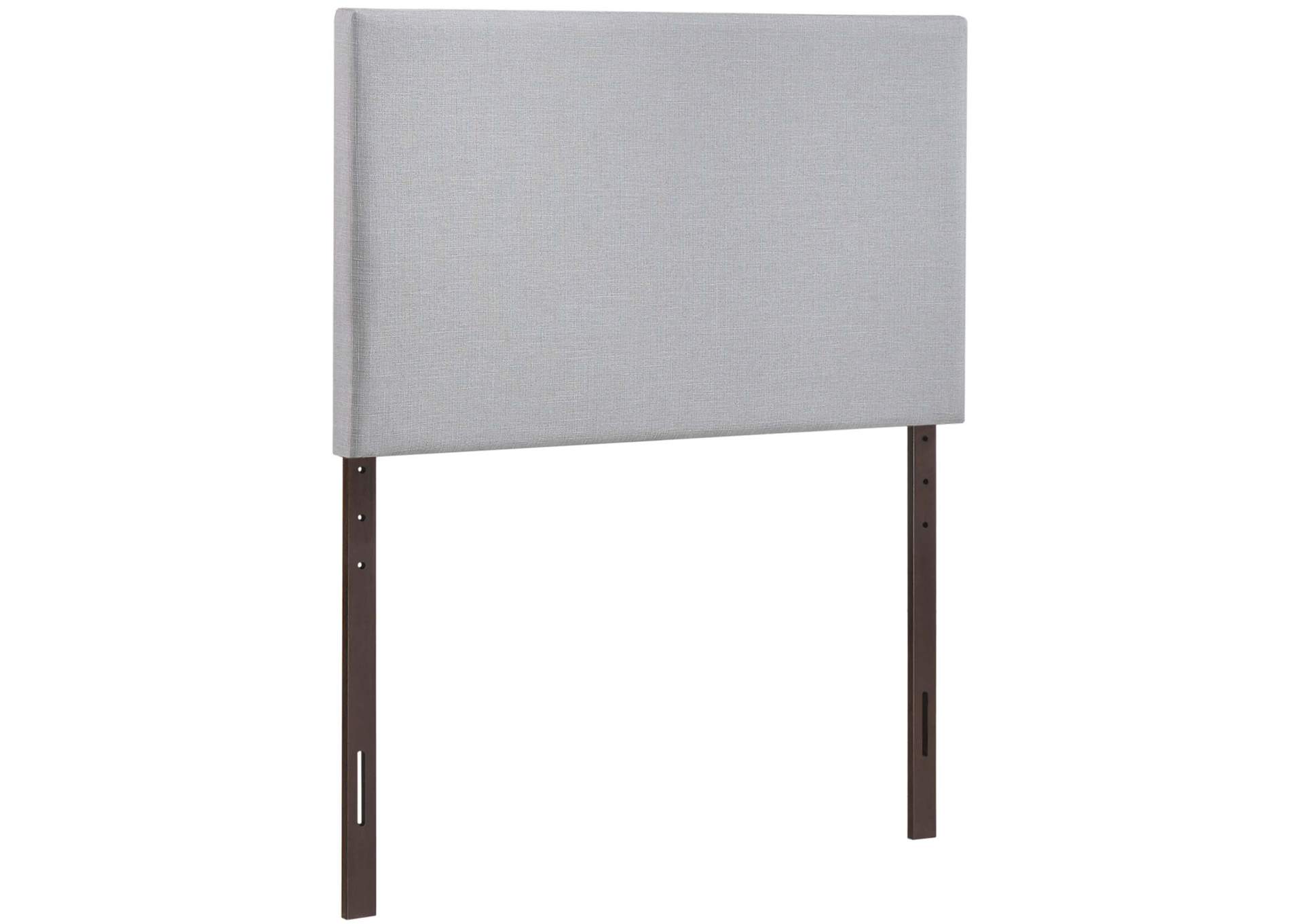 Region Sky Gray Twin Upholstered Fabric Headboard,Modway