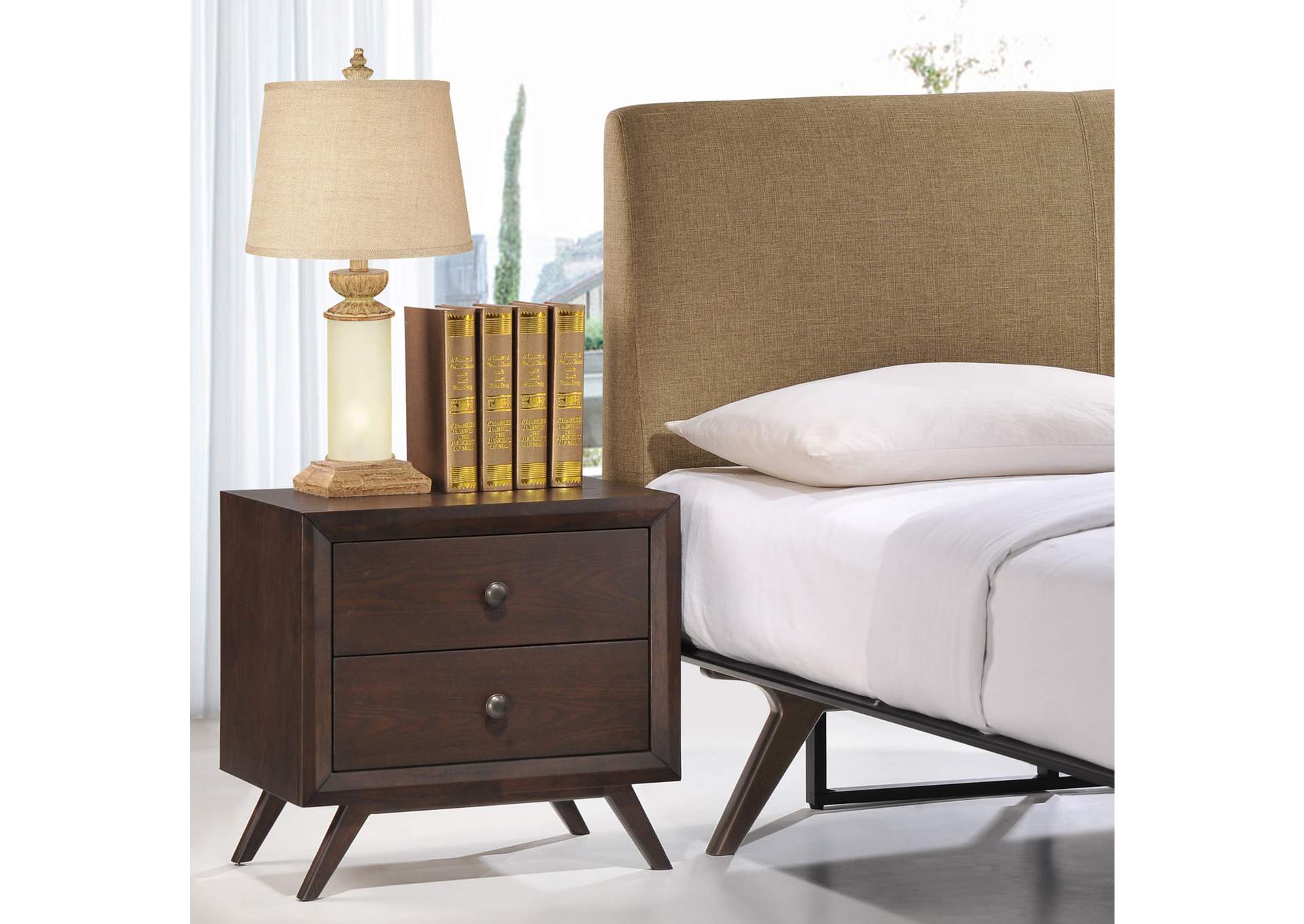 Cappuccino Tracy Nightstand,Modway