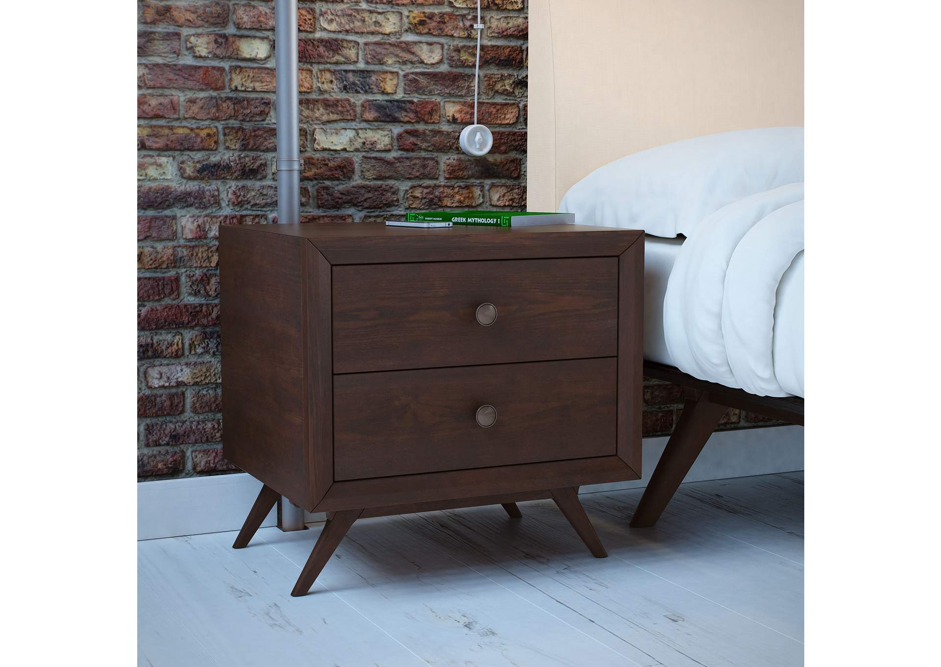Cappuccino Tracy Nightstand,Modway