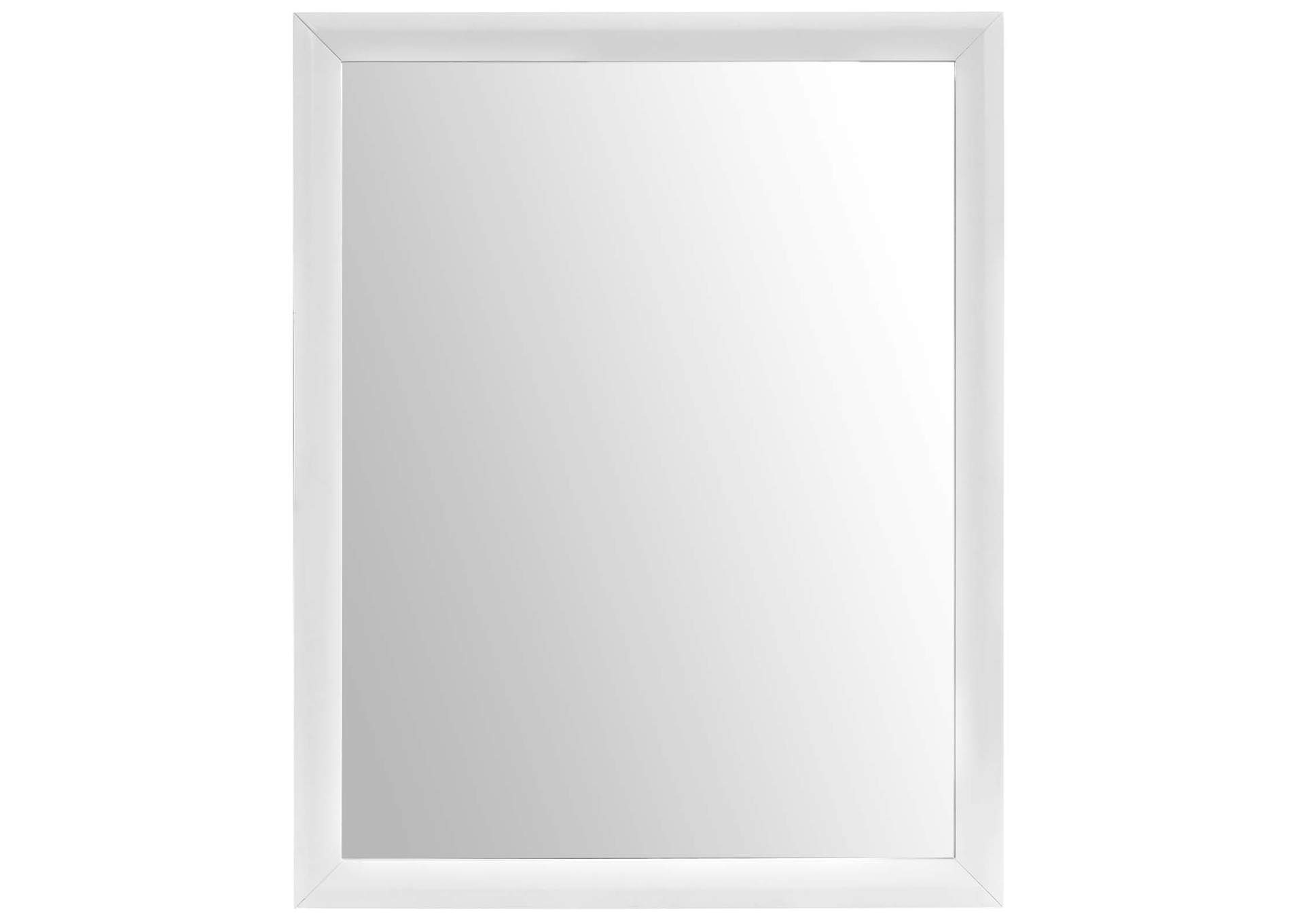Tracy White Mirror,Modway