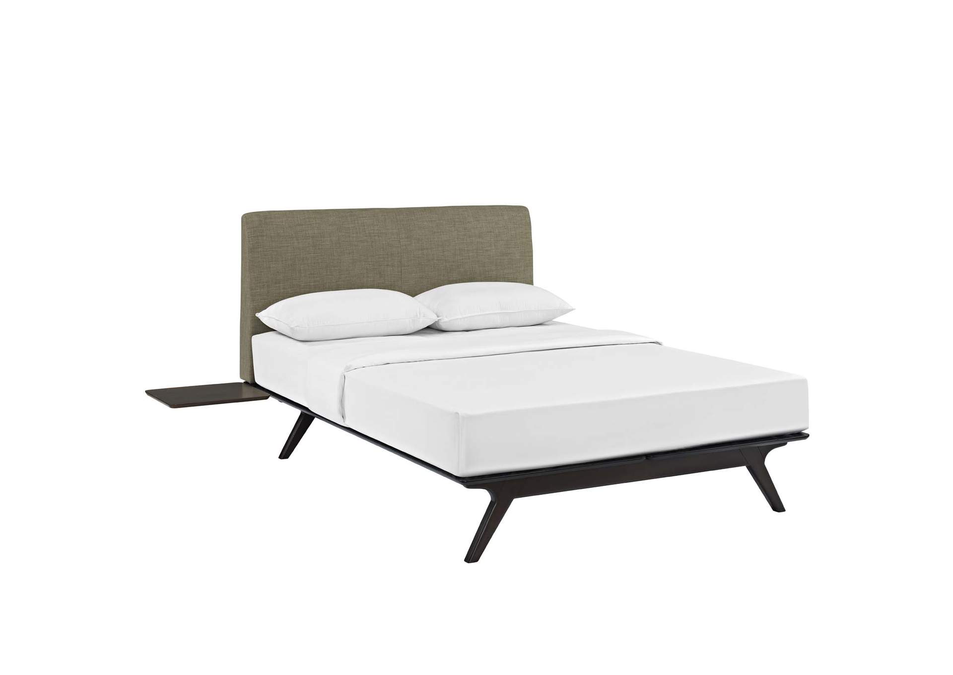 Cappuccino Latte Tracy 3 Piece Queen Bedroom Set,Modway