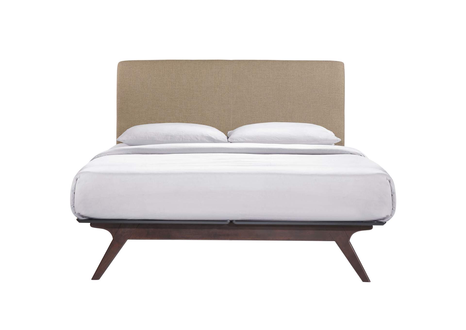 Cappuccino Latte Tracy 2 Piece Queen Bedroom Set,Modway
