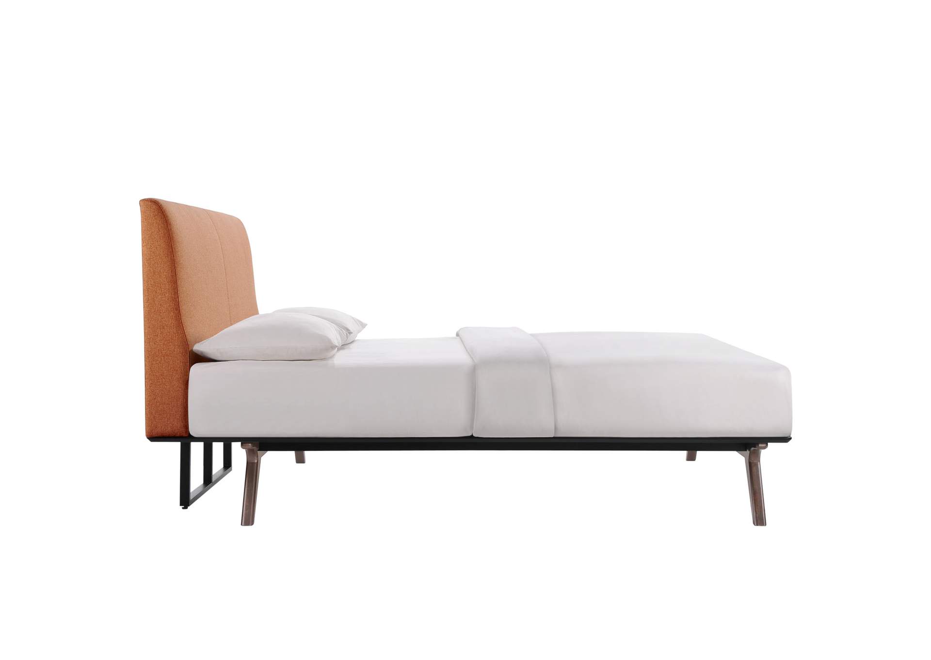 Cappuccino Orange Tracy 2 Piece Queen Bedroom Set,Modway
