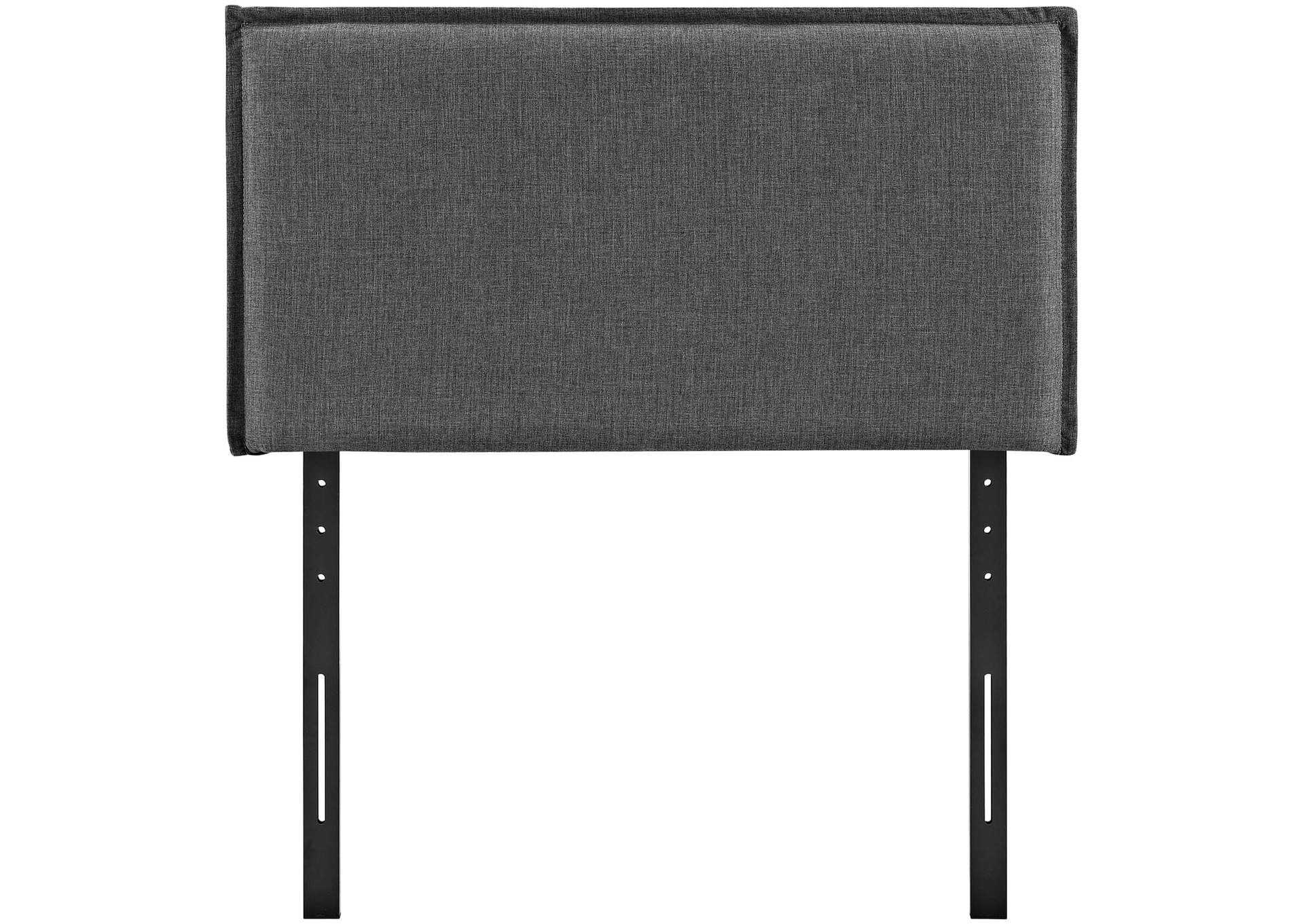 Camille Gray Twin Upholstered Fabric Headboard,Modway