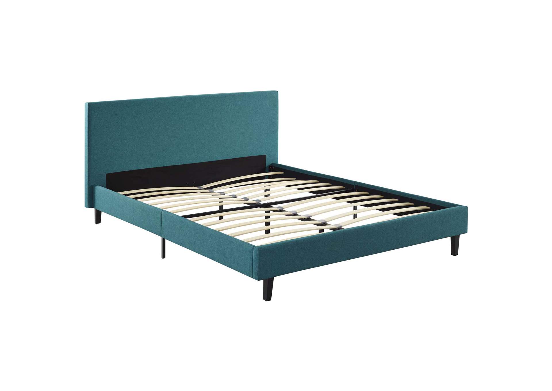 Teal Anya Full Bed - Fabric,Modway