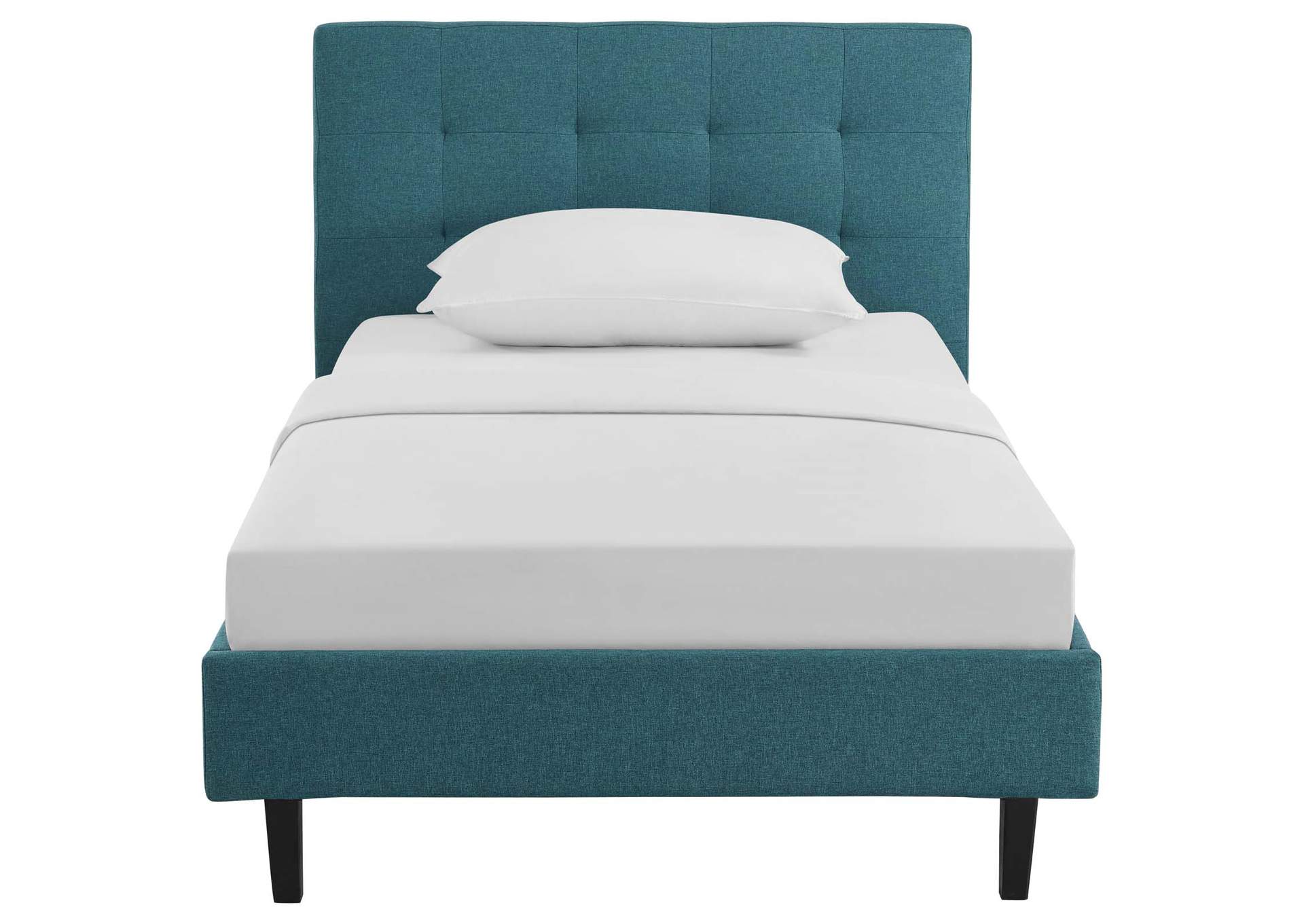 Teal Linnea Twin Bed,Modway