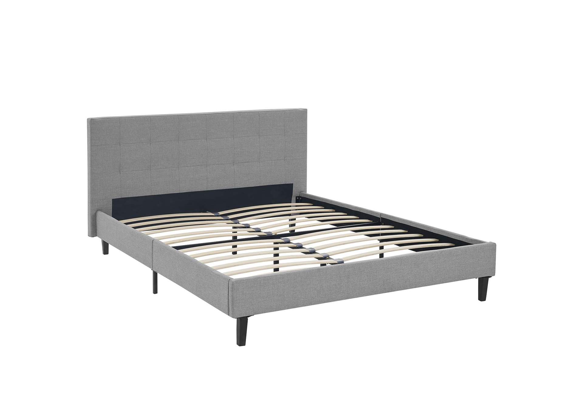 Light Gray Linnea Full Bed,Modway