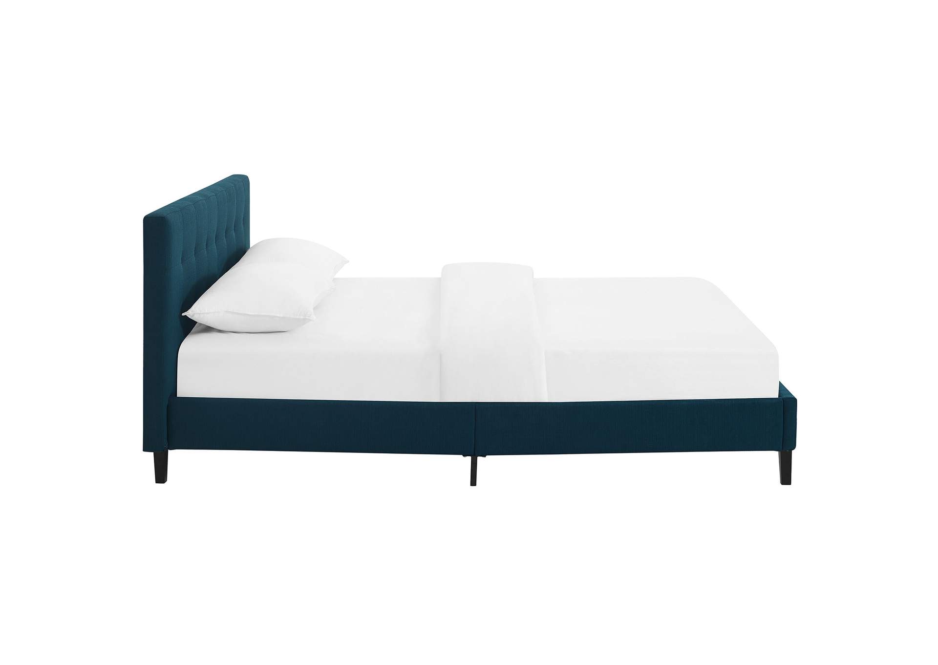 Azure Linnea Queen Bed - Fabric,Modway